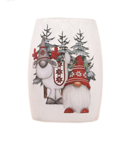 Gnomes Lighted Vase - 5.5 inch - Myron and Herb
