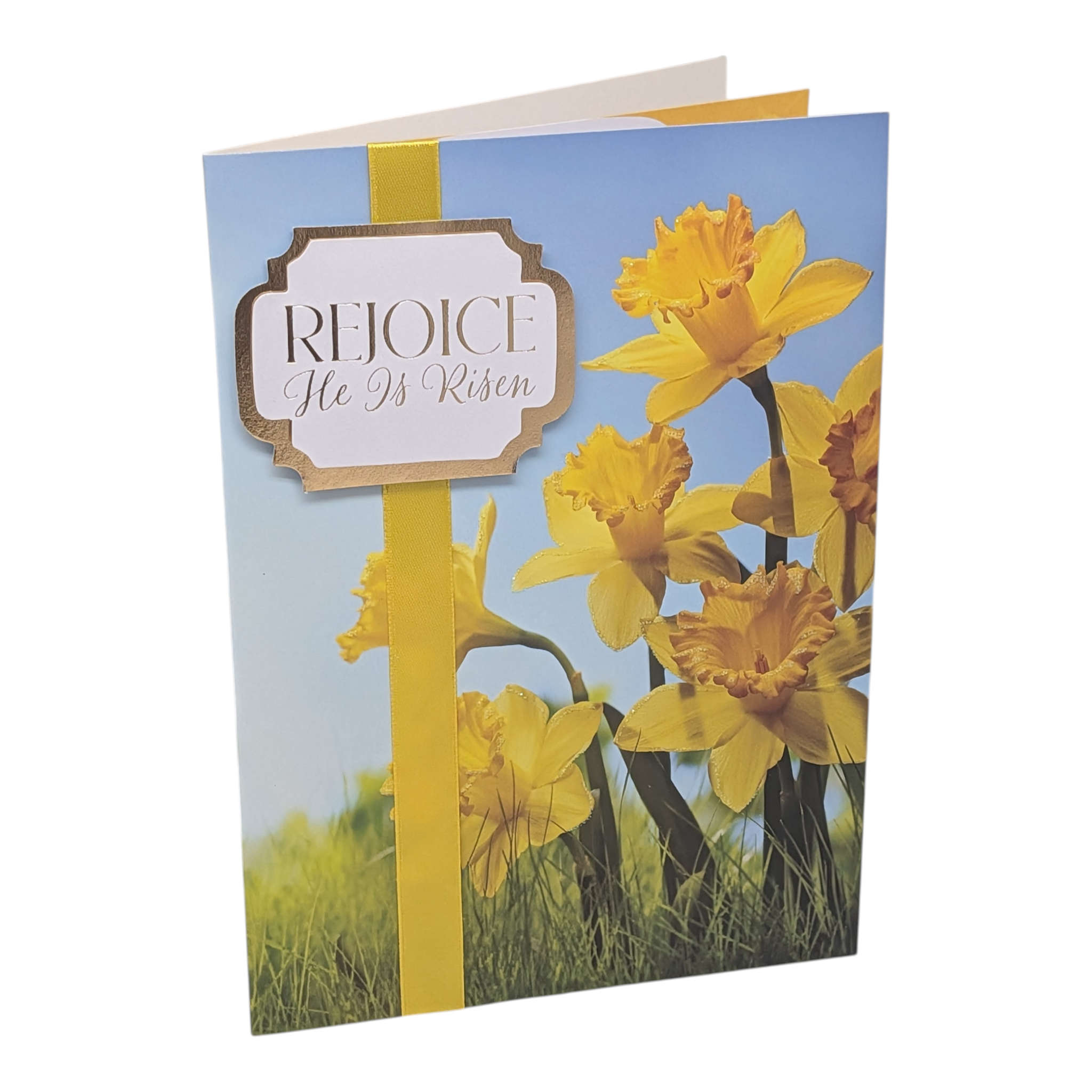 Rejoice He Is Risen Easter Card