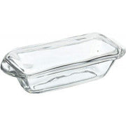 Butter Dish - Simple With Glass Handles by Homeportonline