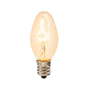 Edison Candlestick Bulbs - E17 - 2 pieces
