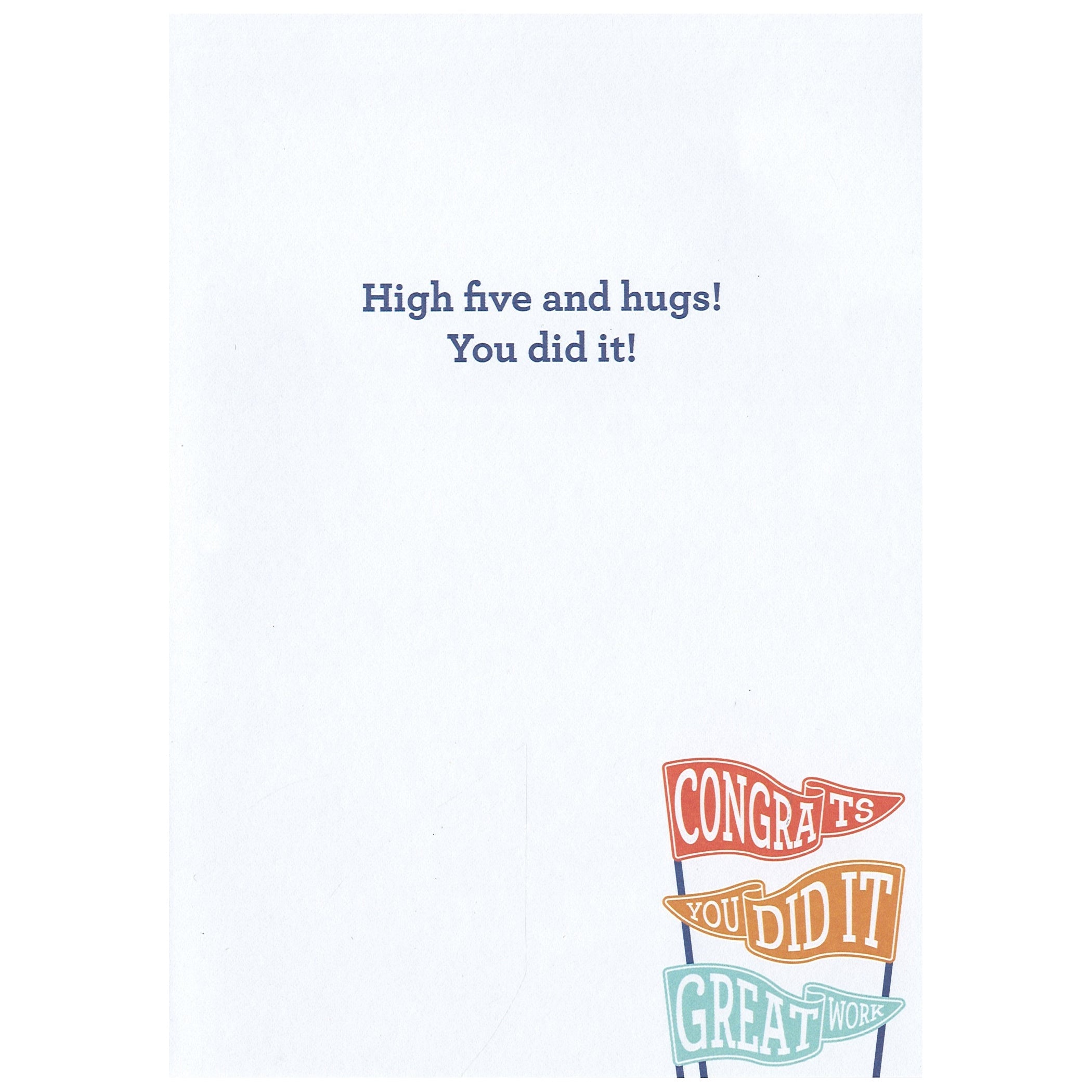 Parade Flags - Graduation Card