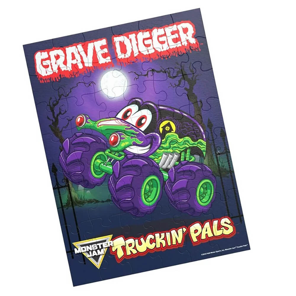 Monster Jam Truckin' Pals Jigsaw Puzzle - 48 Piece