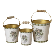 Silver Bells Holiday Pail -