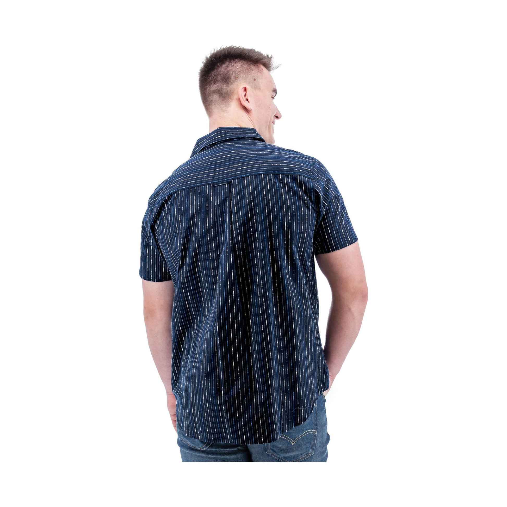Old Ranch Men's Hawke Shirt - Dark Blue by Lenny's Shoe & Apparel