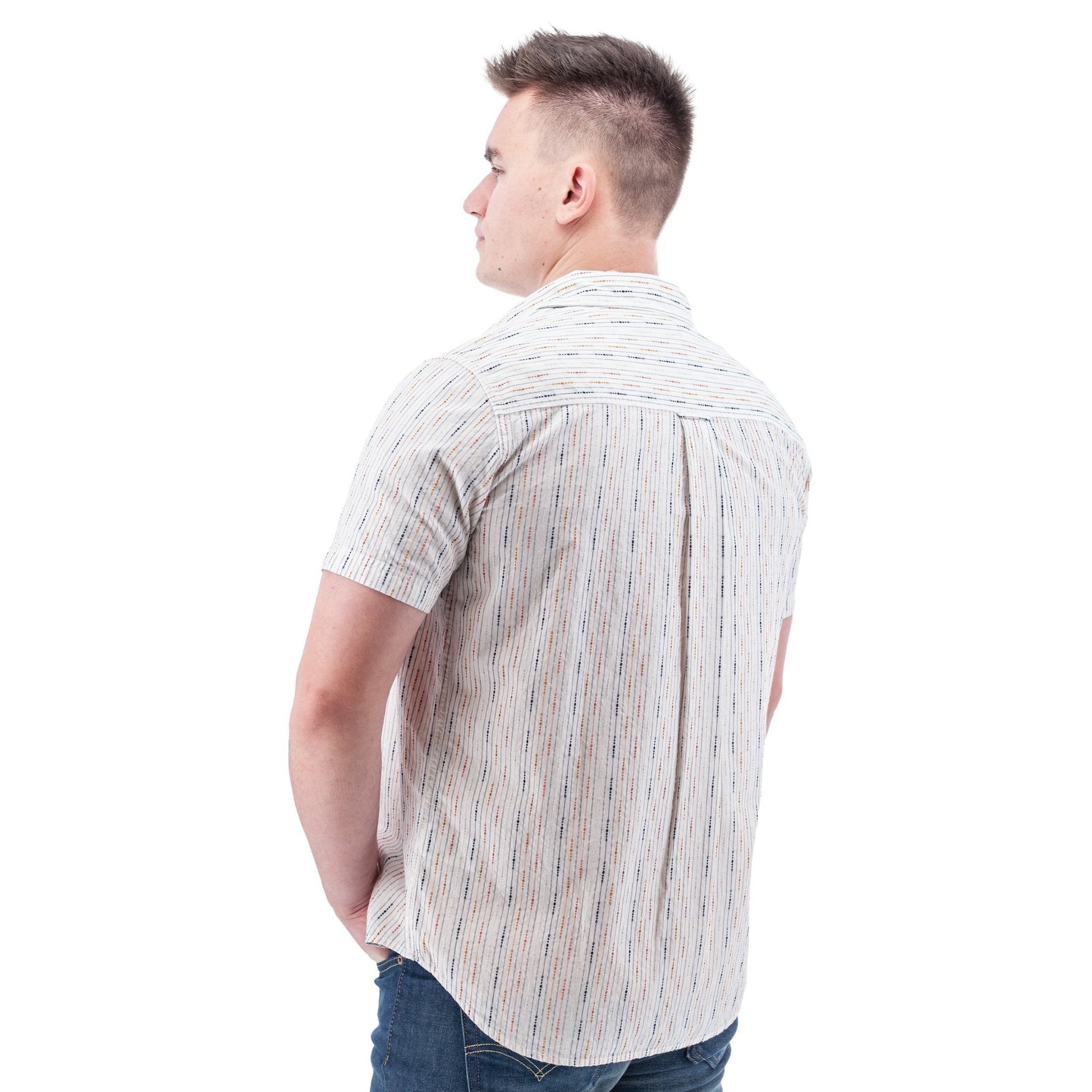 Old Ranch Men's Hawke Shirt - Natural by Lenny's Shoe & Apparel