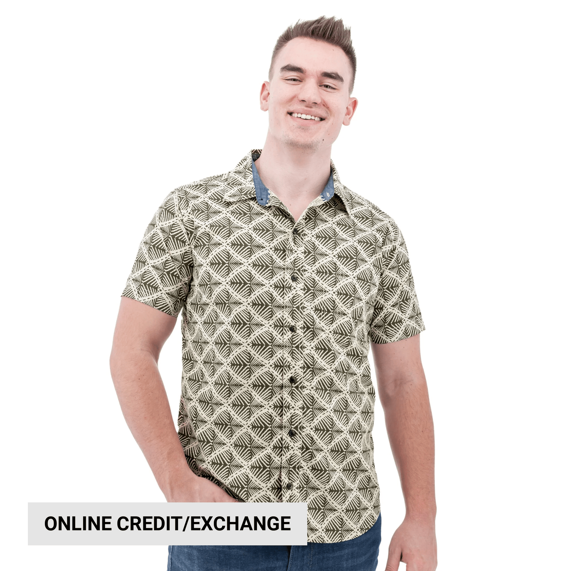 Old Ranch Men's Kona Shirt - Olive by Lenny's Shoe & Apparel