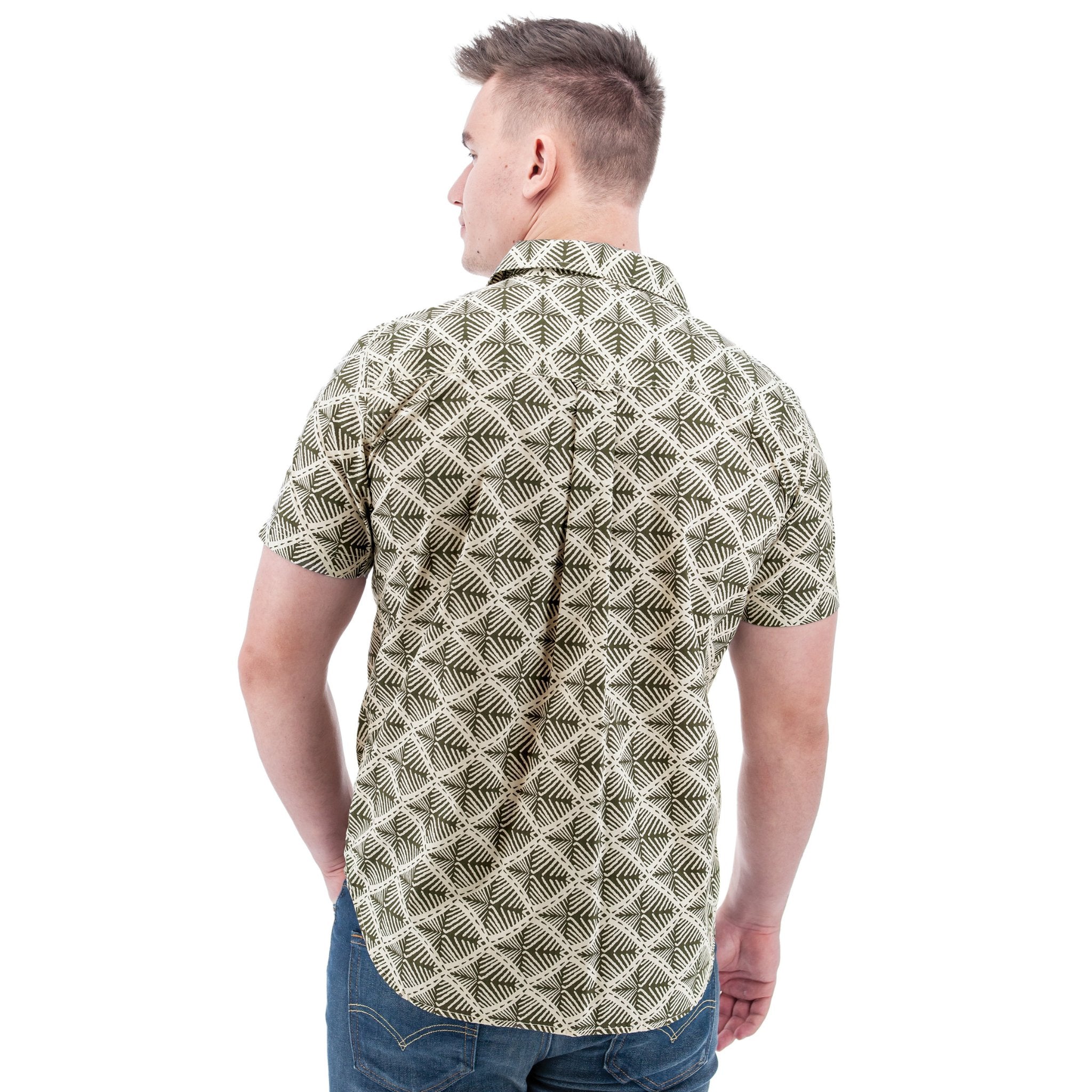 Old Ranch Men's Kona Shirt - Olive by Lenny's Shoe & Apparel