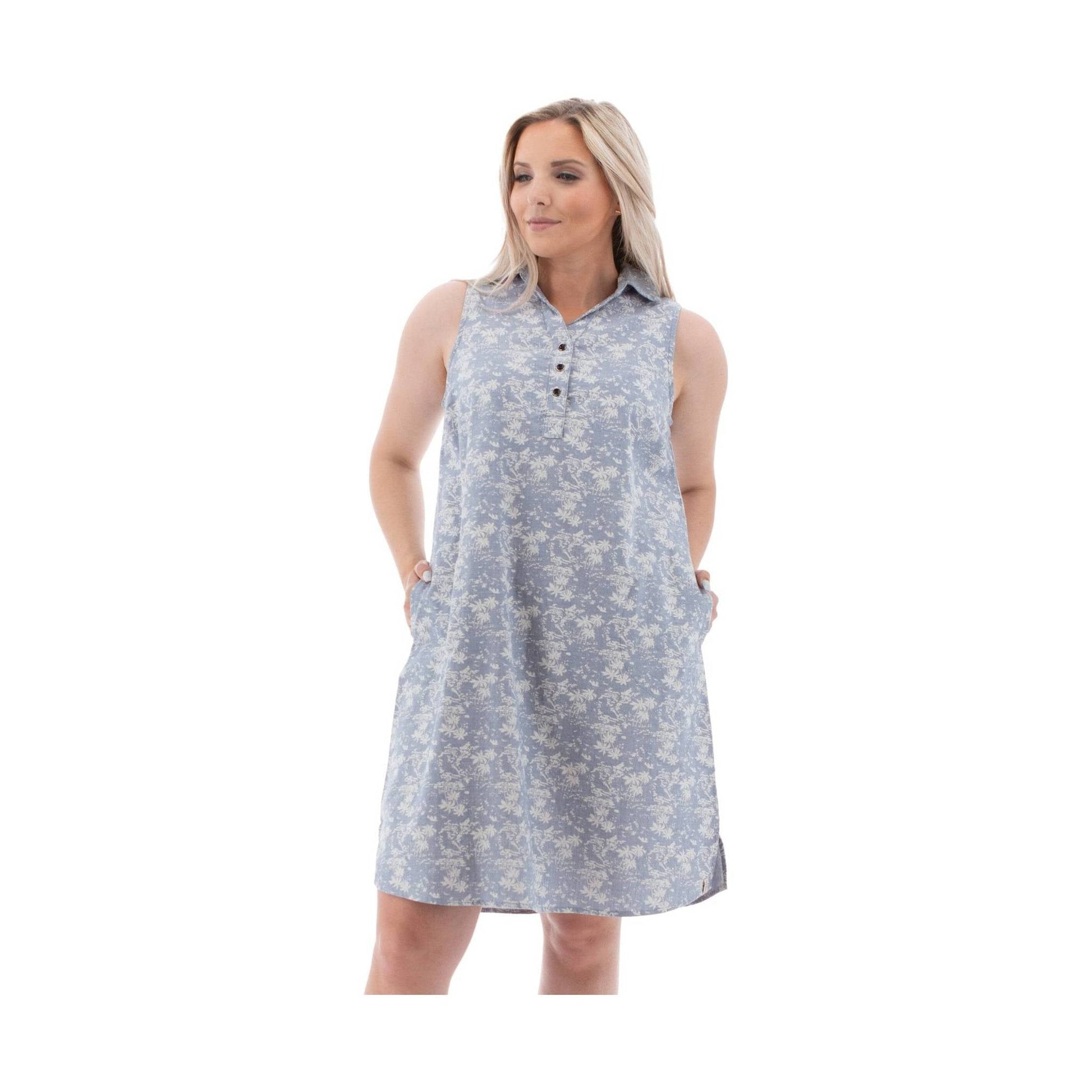 Old Ranch Women's Ariella Dress - Dark Blue by Lenny's Shoe & Apparel