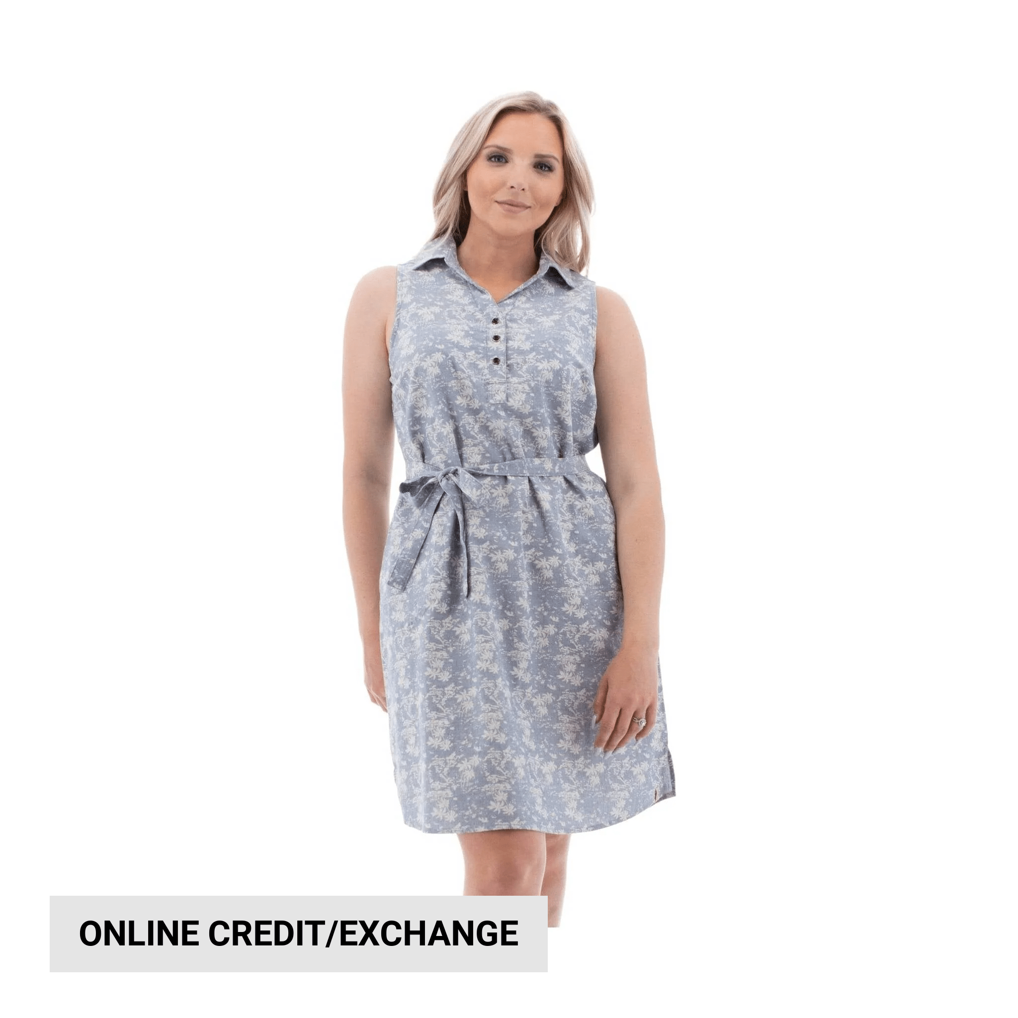 Old Ranch Women's Ariella Dress - Dark Blue by Lenny's Shoe & Apparel