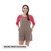 Old Ranch Women's Arne Overall Short - Cinder by Lenny's Shoe & Apparel
