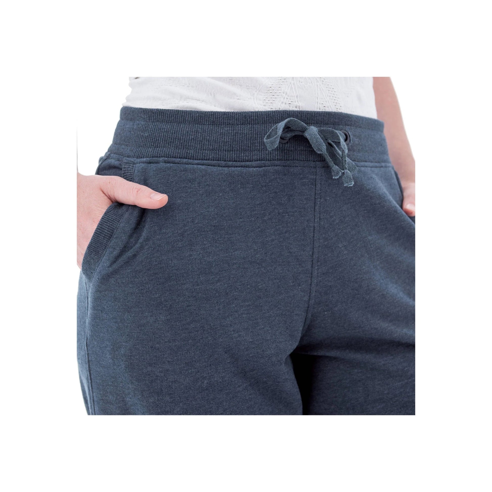 Old Ranch Women's Corina Recycled Crop Sweatpants - Midnight Navy by Lenny's Shoe & Apparel