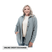 Old Ranch Women's Emery Fleece Shirt Jac - Trooper by Lenny's Shoe & Apparel
