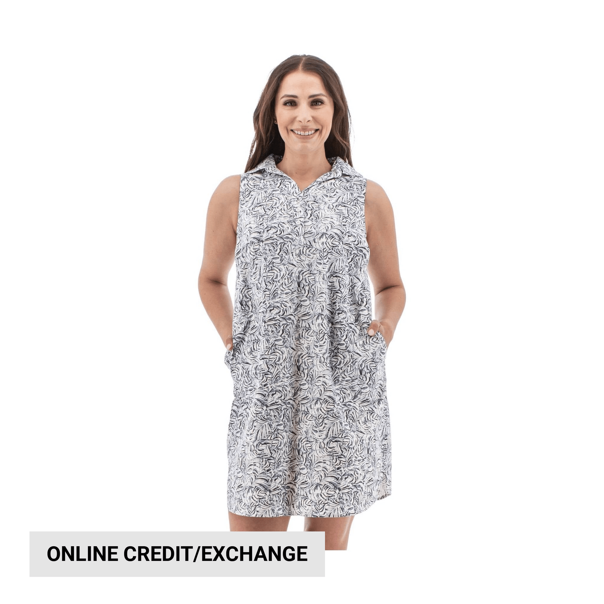 Old Ranch Women's Inali Dress - Dark Denim by Lenny's Shoe & Apparel