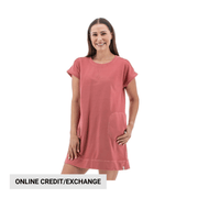 Old Ranch Women's Inola Sweatshirt Dress - Baroque Rose by Lenny's Shoe & Apparel