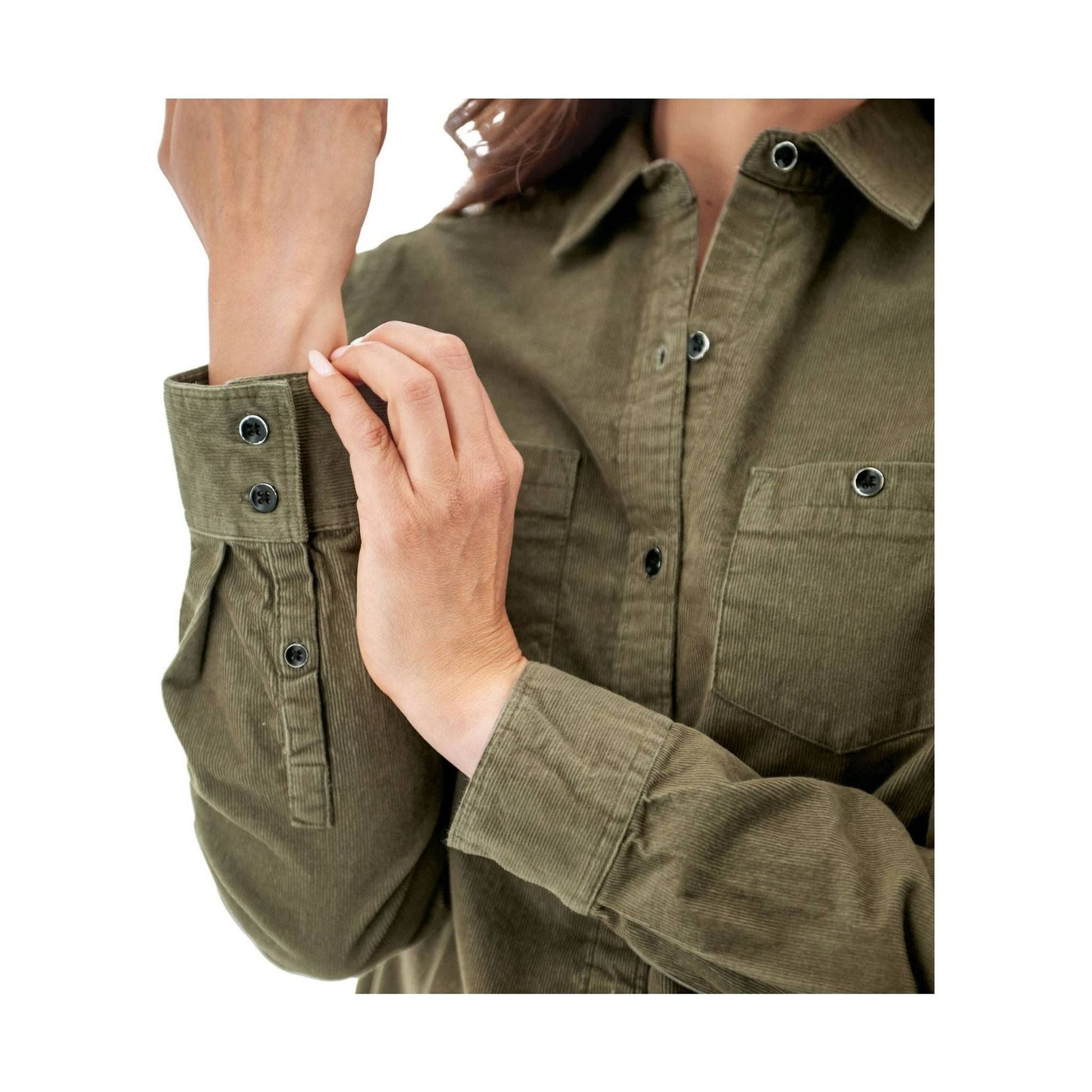 Old Ranch Women's Ivy Shirt - Deep Lichen Green by Lenny's Shoe & Apparel