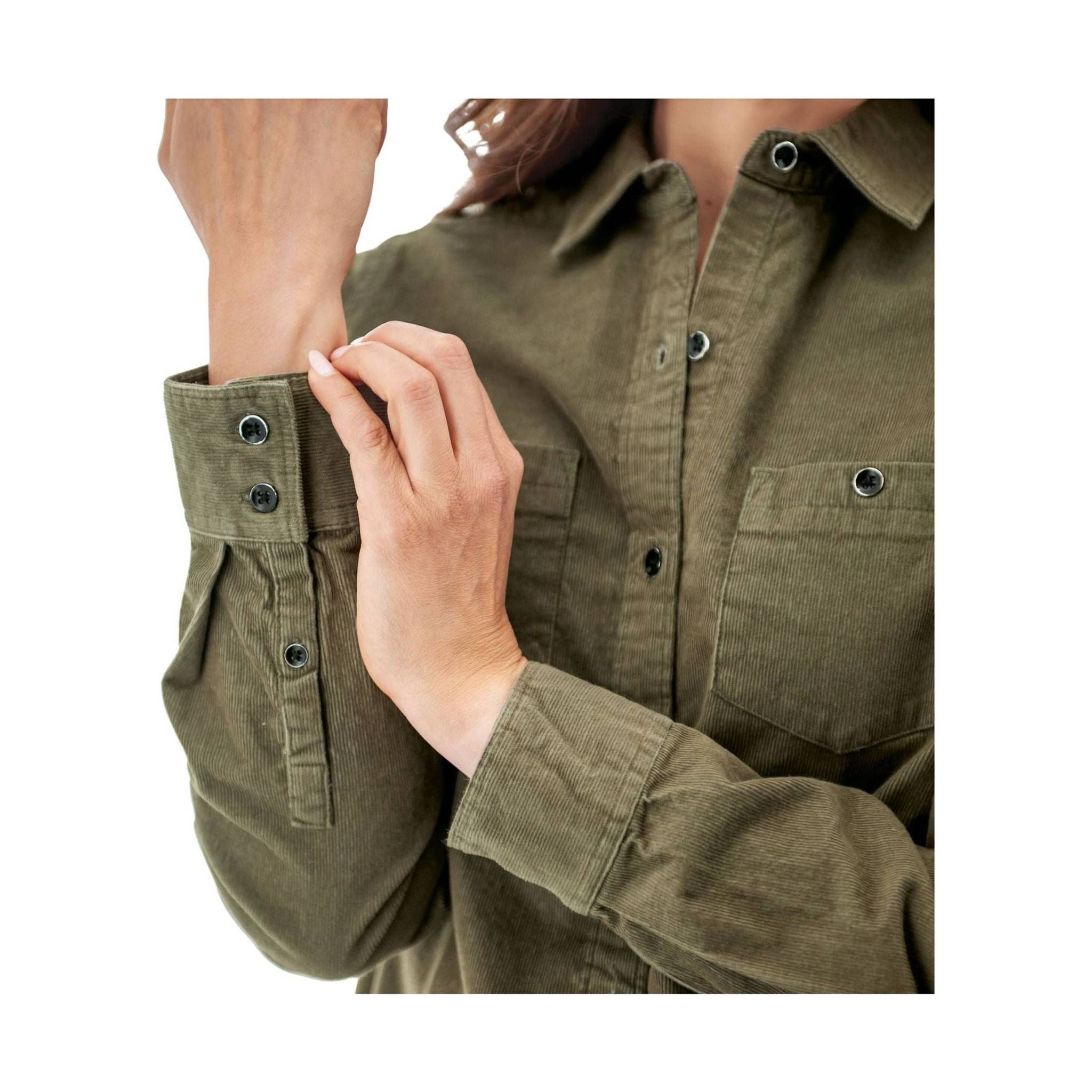 Old Ranch Women's Ivy Shirt - Deep Lichen Green by Lenny's Shoe & Apparel