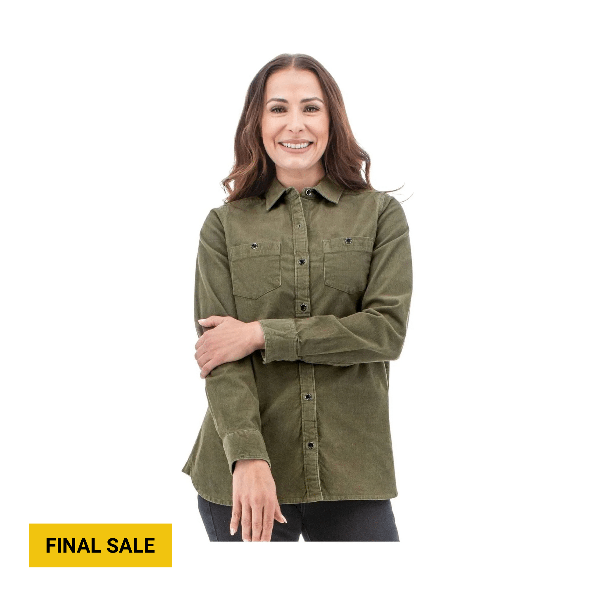 Old Ranch Women's Ivy Shirt - Deep Lichen Green by Lenny's Shoe & Apparel