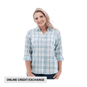 Old Ranch Women's Plumas Shirt 24 - Blue Fog by Lenny's Shoe & Apparel
