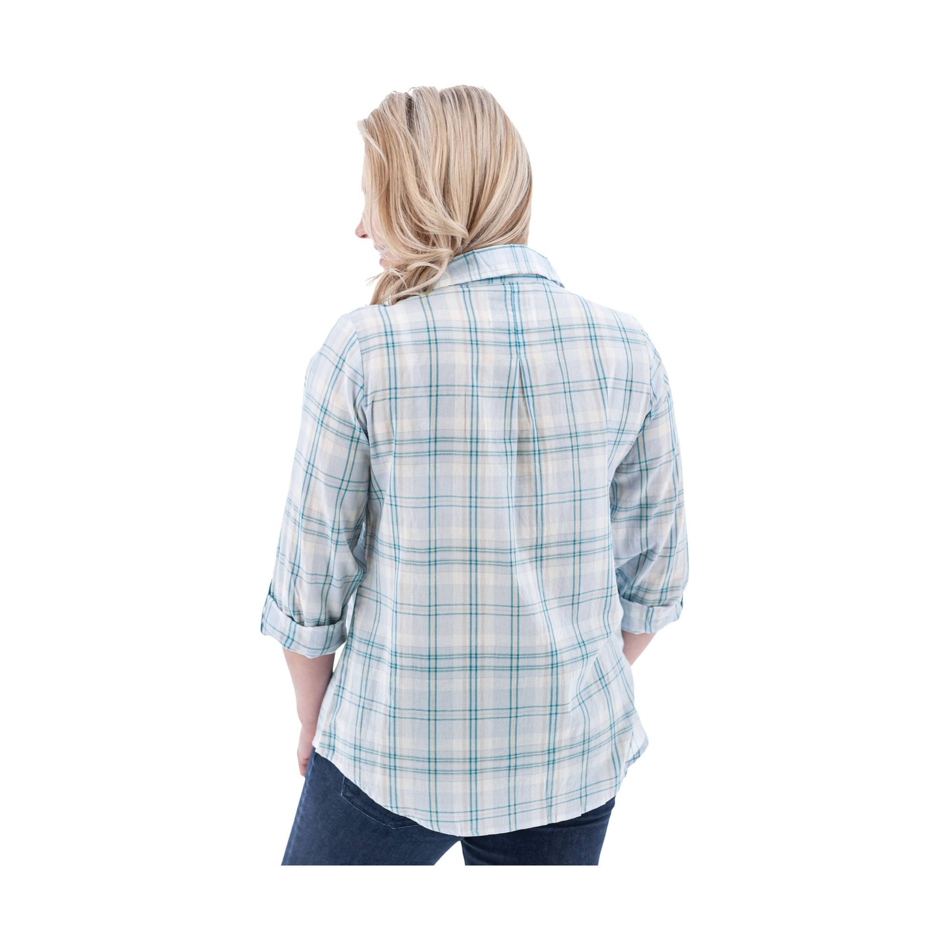 Old Ranch Women's Plumas Shirt 24 - Blue Fog by Lenny's Shoe & Apparel