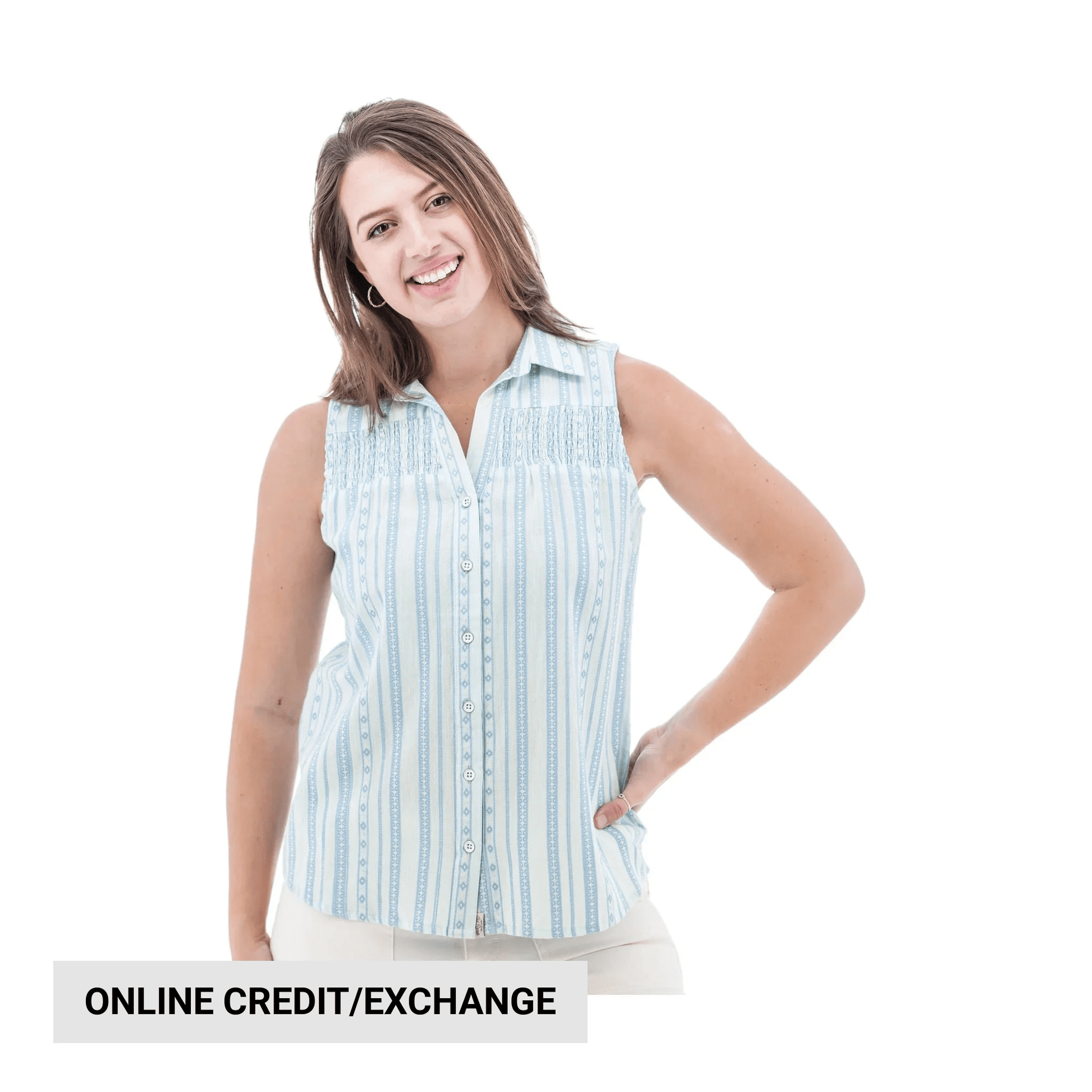 Old Ranch Women's Saguaro Tank Top 24 - Ceramic by Lenny's Shoe & Apparel