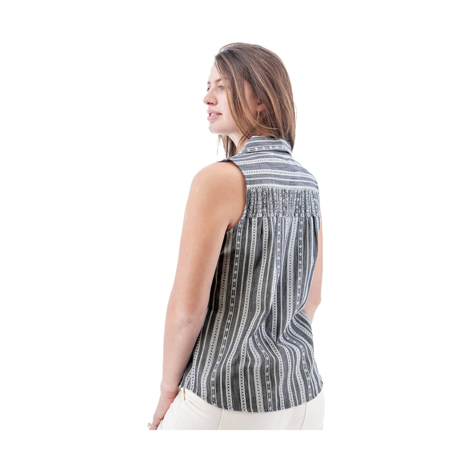 Old Ranch Women's Saguaro Tank Top 24 - Navy by Lenny's Shoe & Apparel