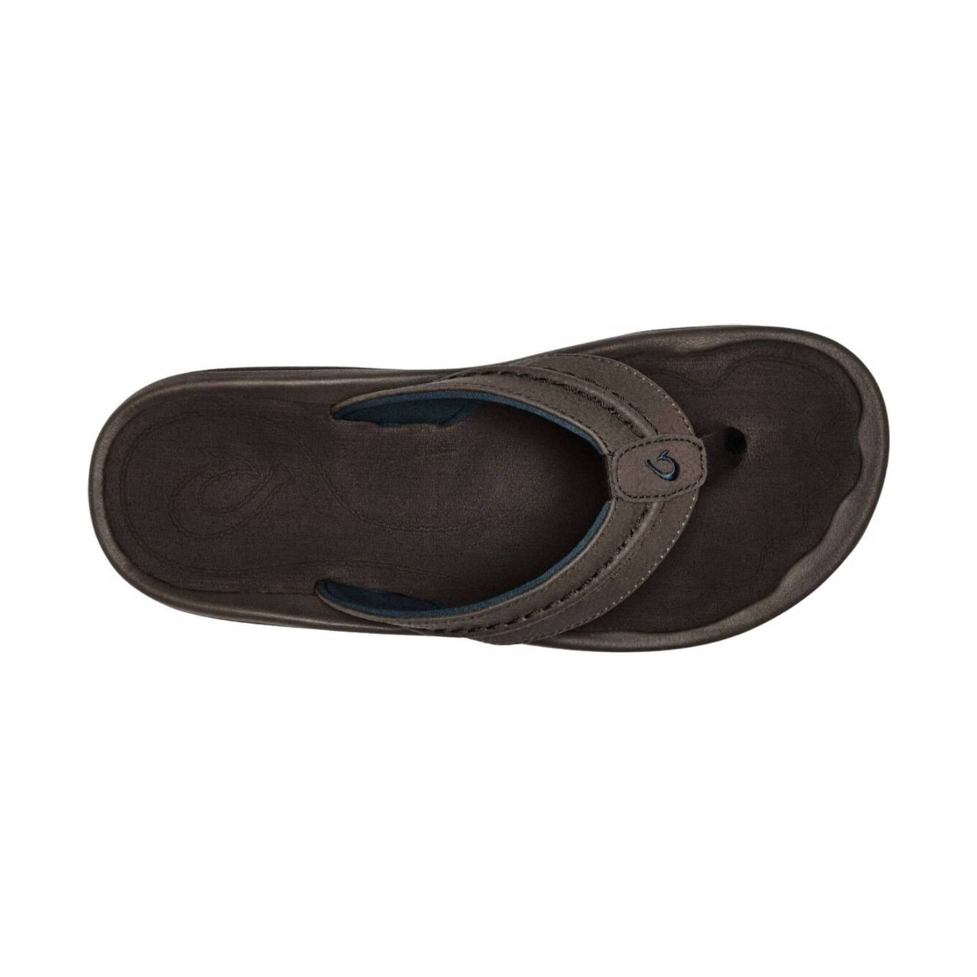 Olukai Men's Hokua Flip Flop - Dk Wood by Lenny's Shoe & Apparel