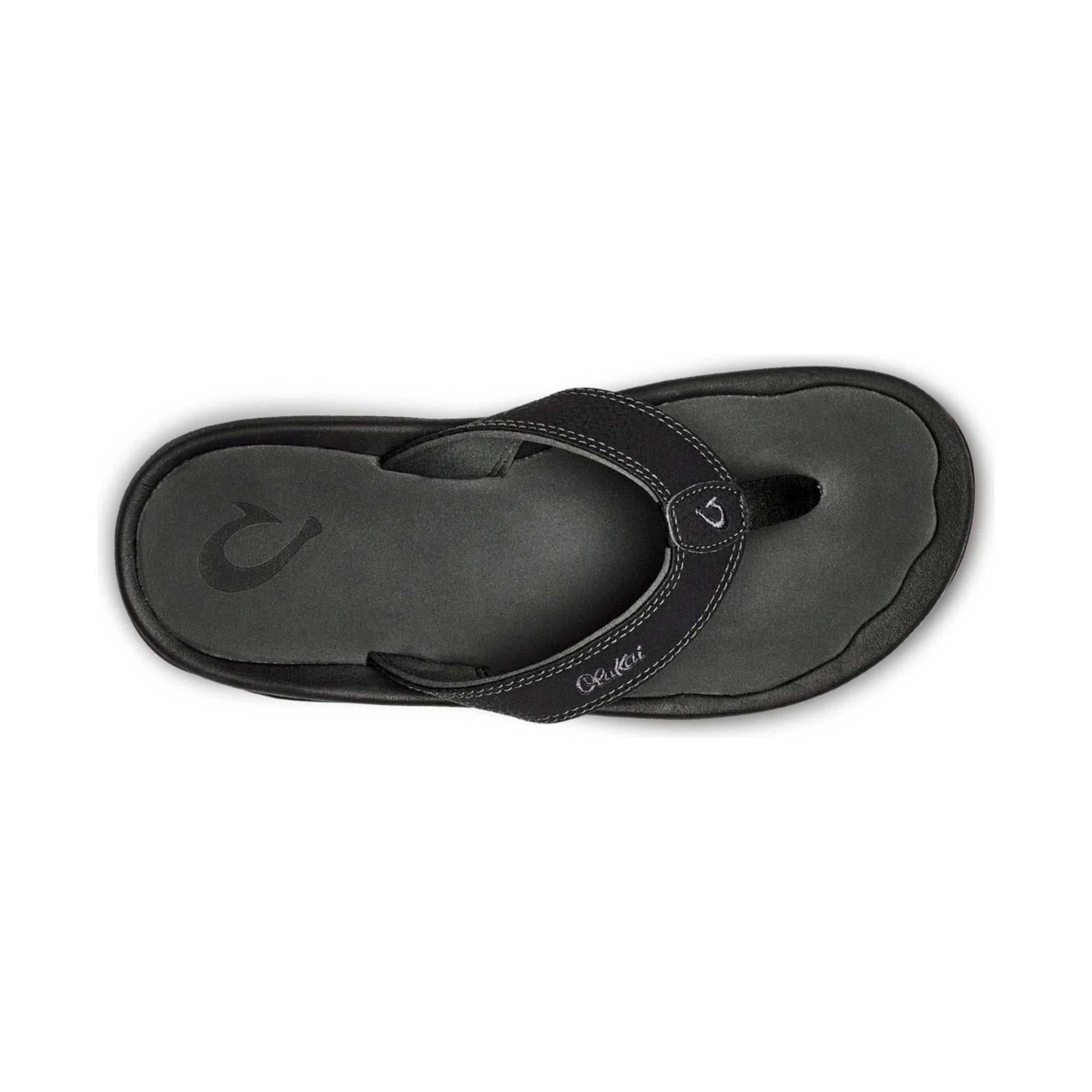 OluKai Men's Ohana - Black by Lenny's Shoe & Apparel