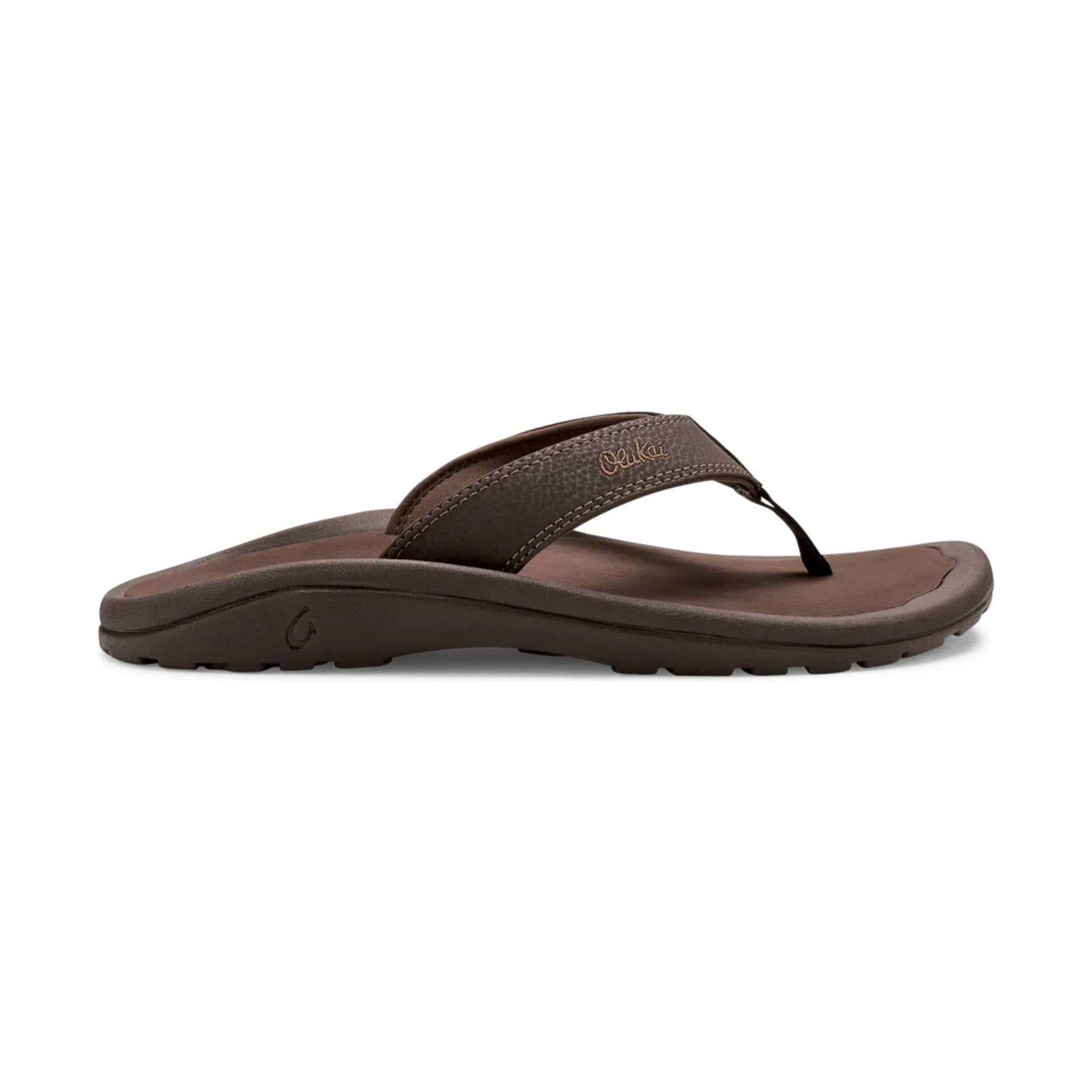 OluKai Men's 'Ohana Flip Flop - Dark Java/Ray by Lenny's Shoe & Apparel