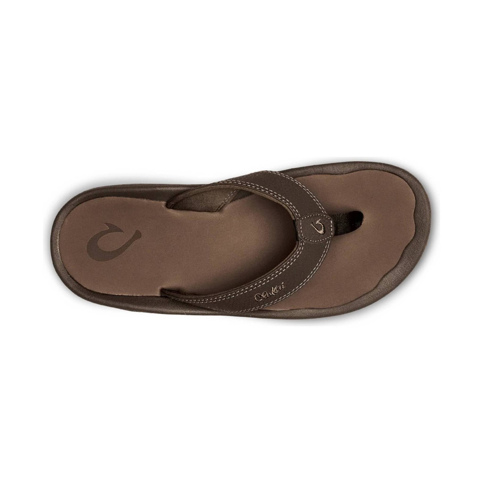 OluKai Men's 'Ohana Flip Flop - Dark Java/Ray by Lenny's Shoe & Apparel