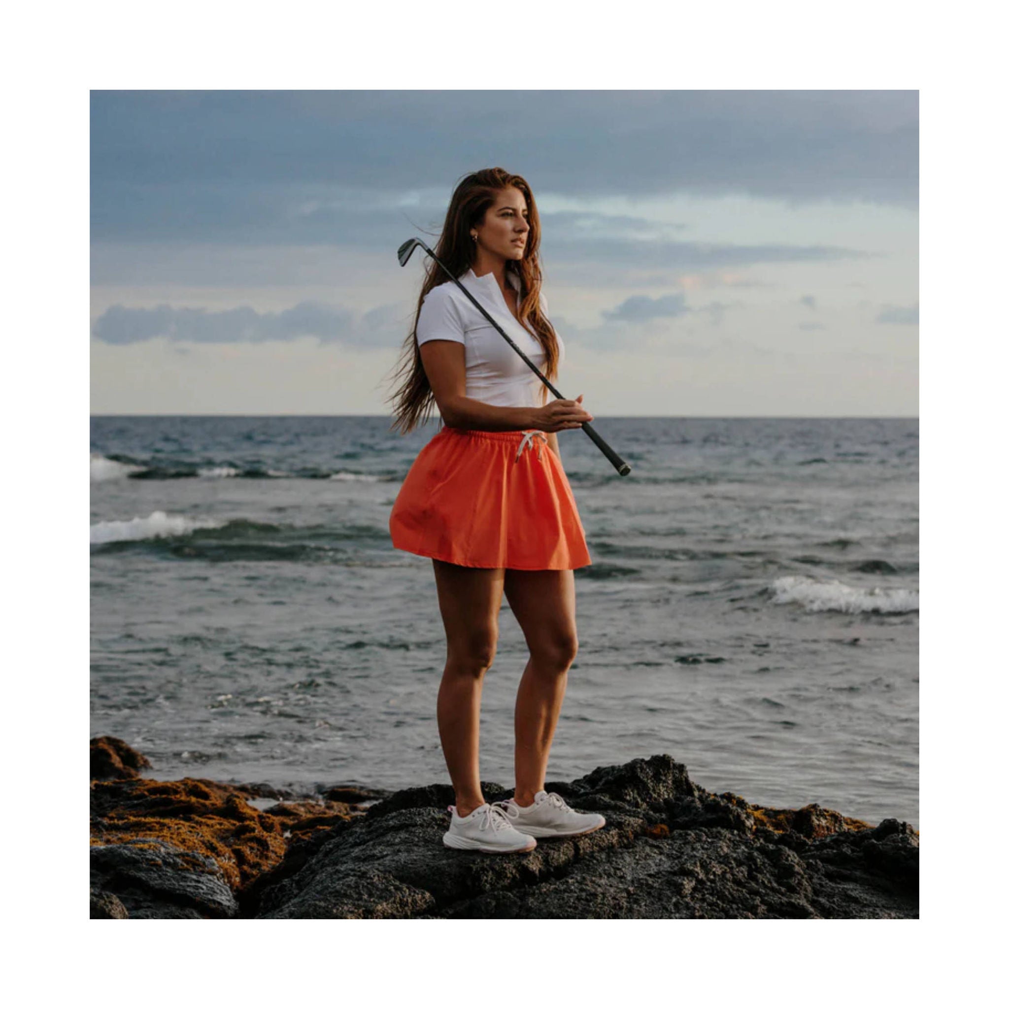 Olukai Women's Makena Waterproof Golf Shoes - Sterling by Lenny's Shoe & Apparel