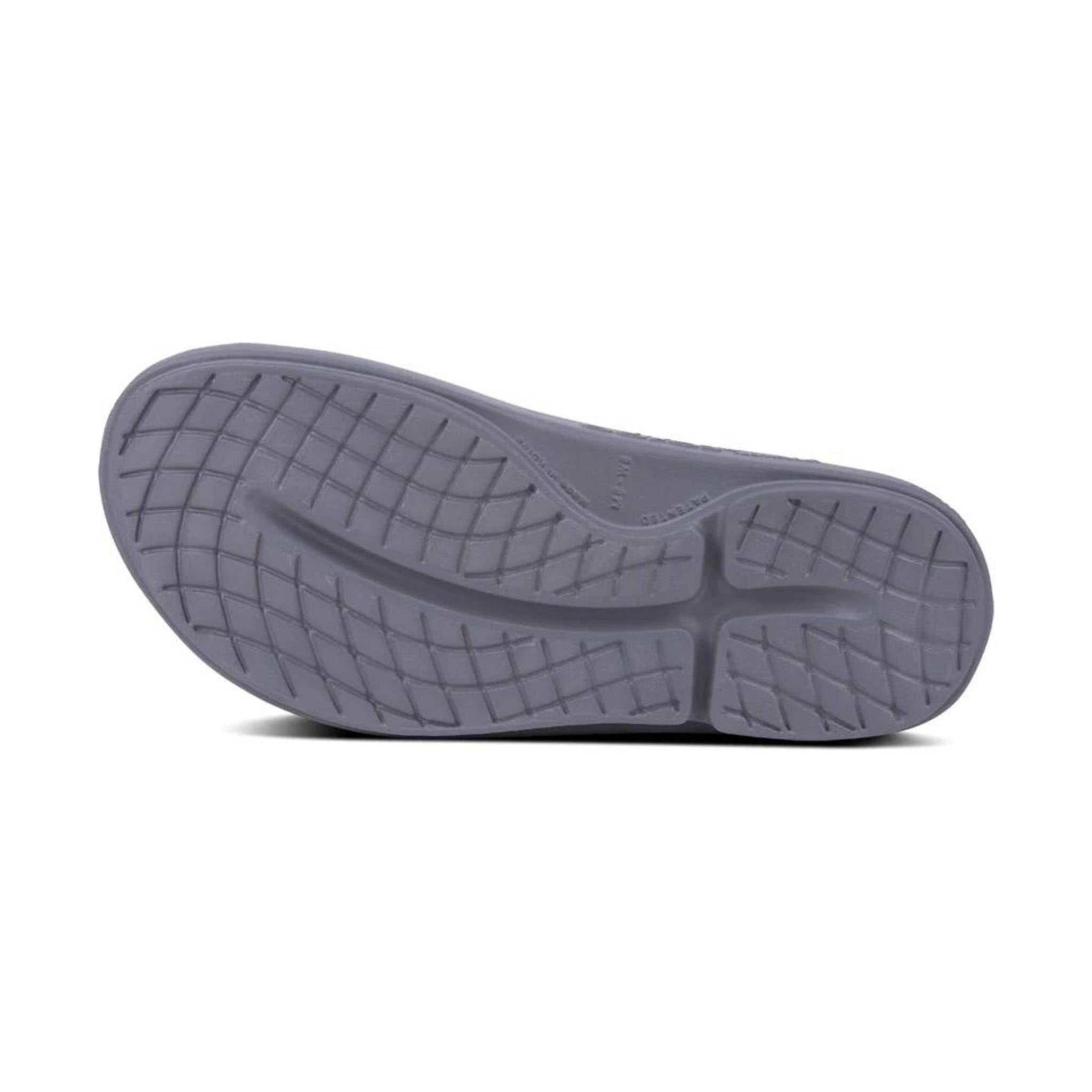 OOfos OOahh Slide - Slate by Lenny's Shoe & Apparel