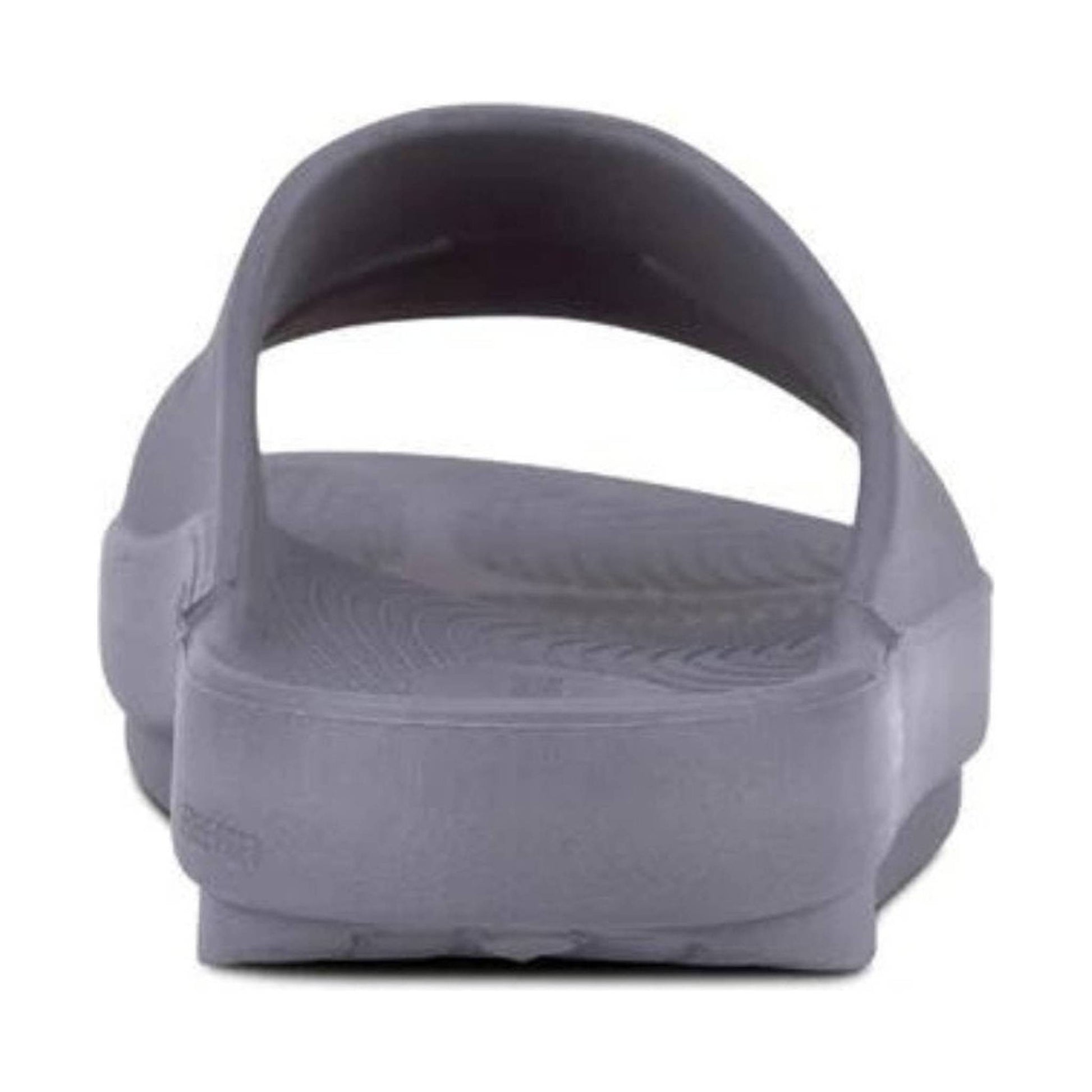 OOfos OOahh Slide - Slate by Lenny's Shoe & Apparel