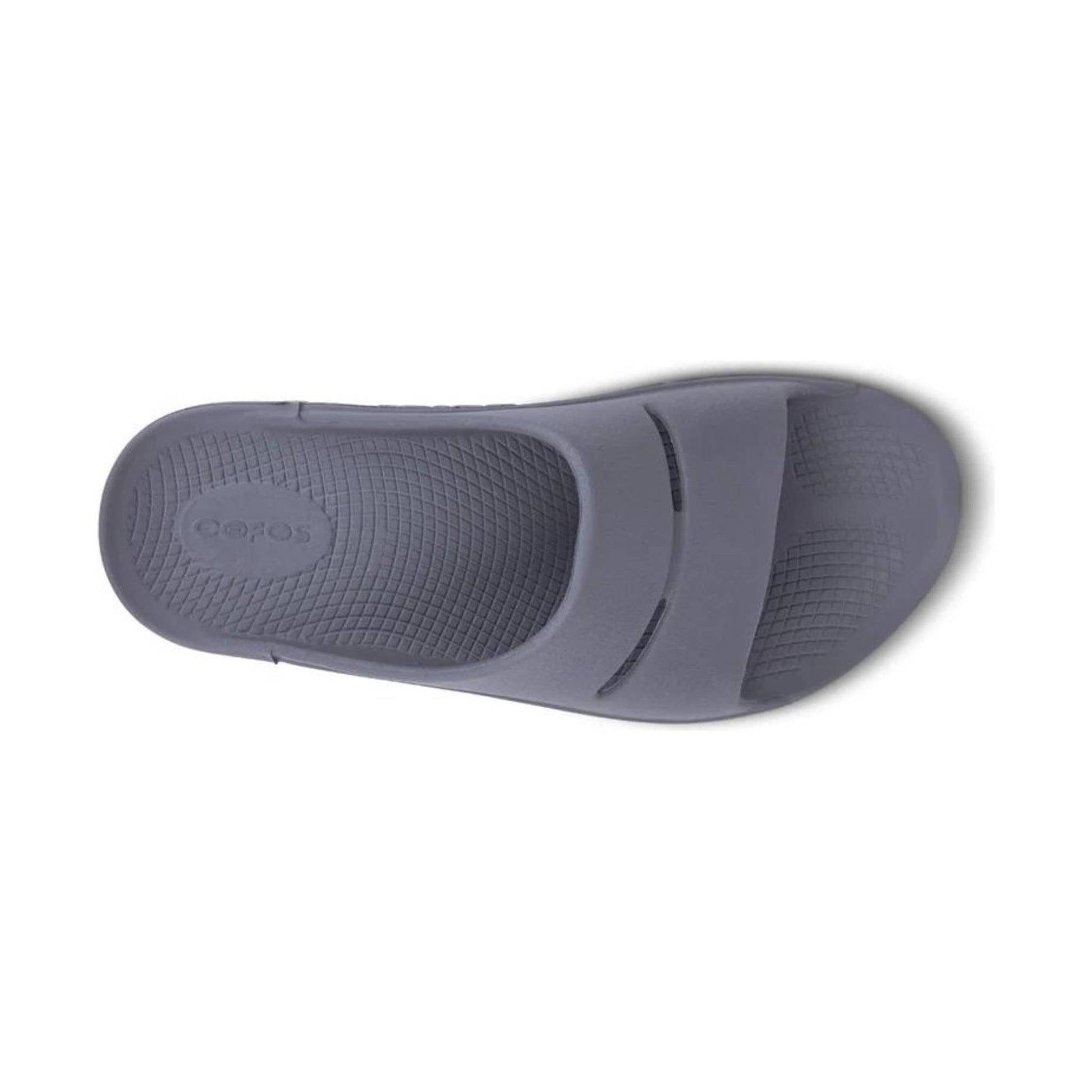 OOfos OOahh Slide - Slate by Lenny's Shoe & Apparel