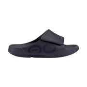 OOfos OOahh Sport Flex Slide - Matte Black by Lenny's Shoe & Apparel