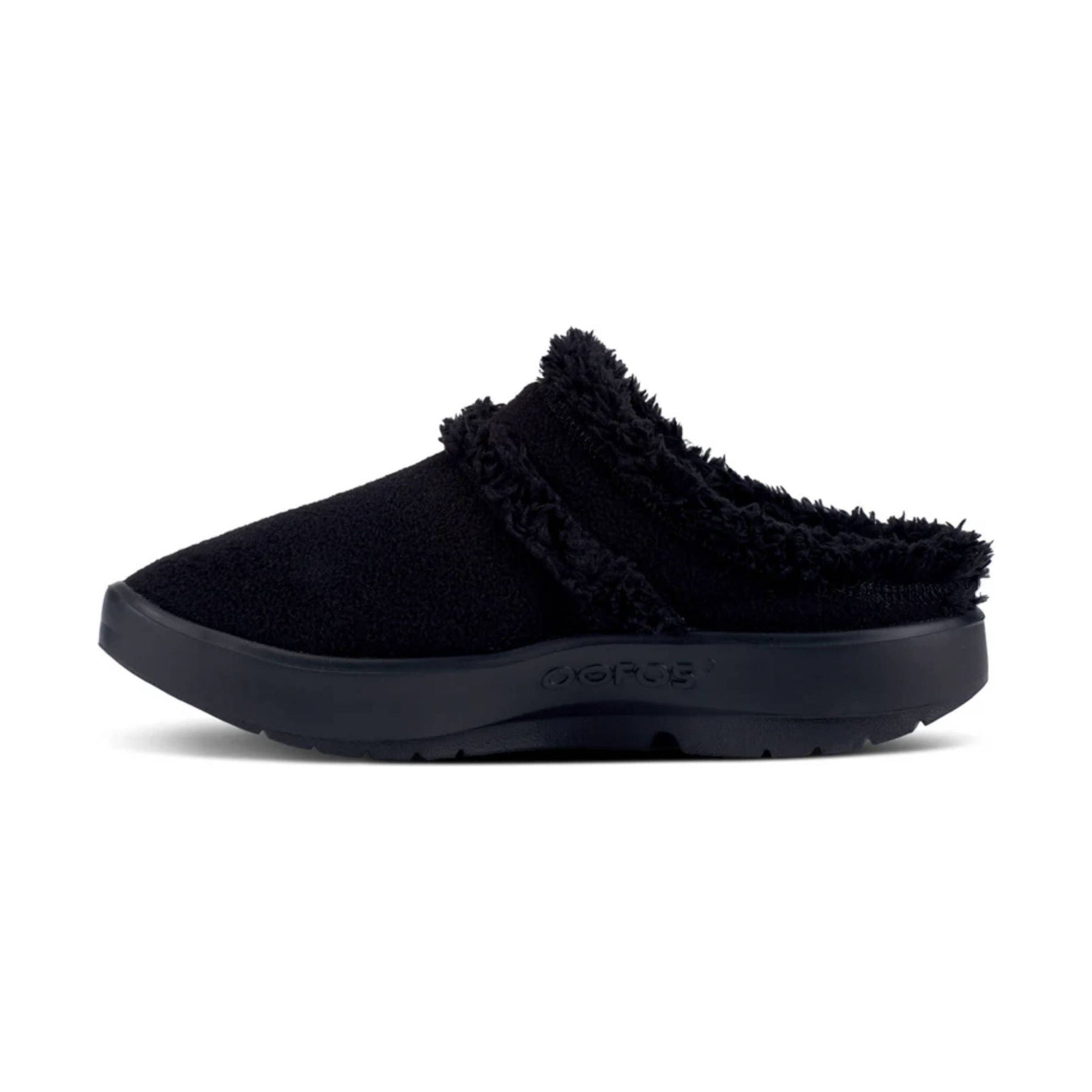 OOfos OOcoozie Mule Shoes - Black by Lenny's Shoe & Apparel