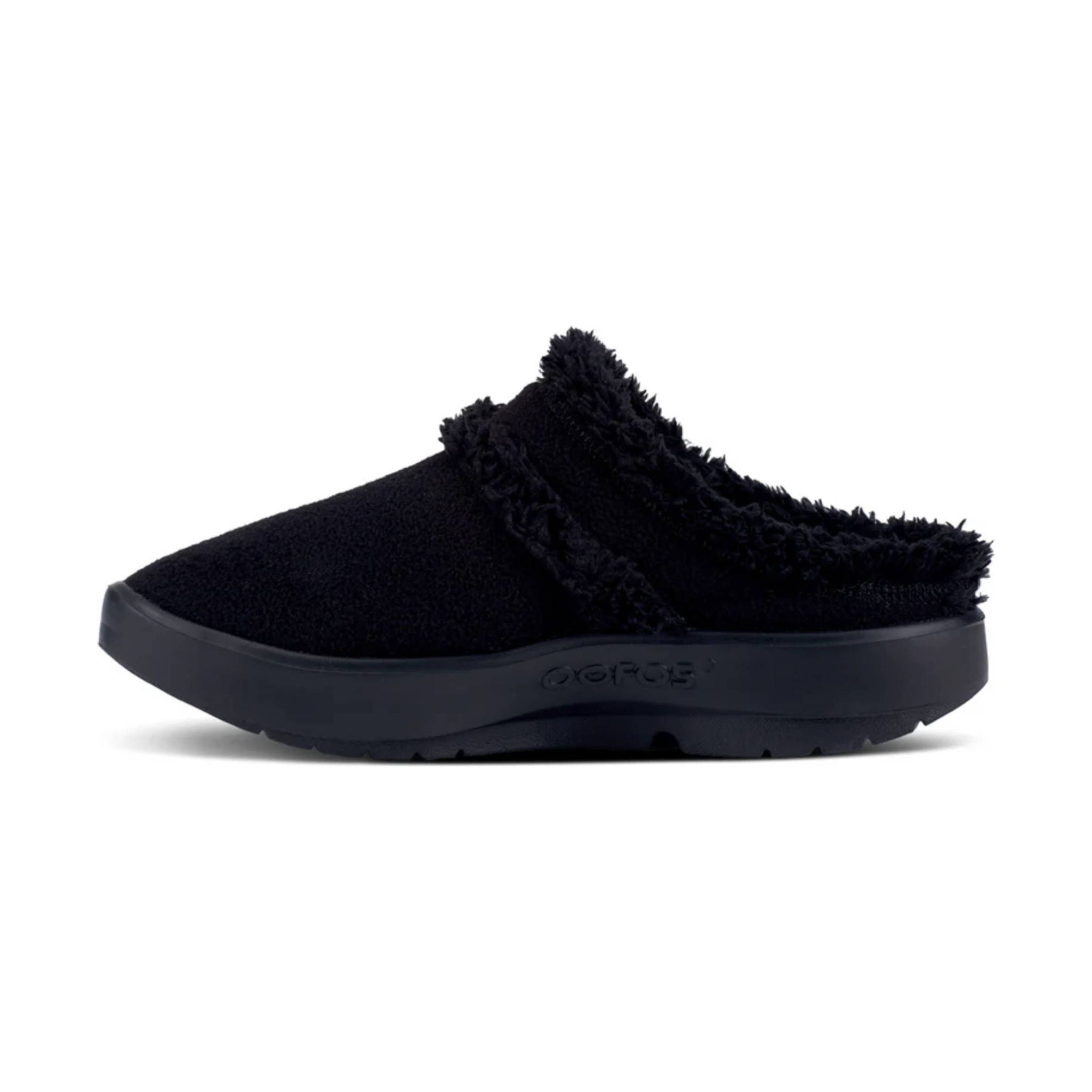 OOfos OOcoozie Mule Shoes - Black by Lenny's Shoe & Apparel