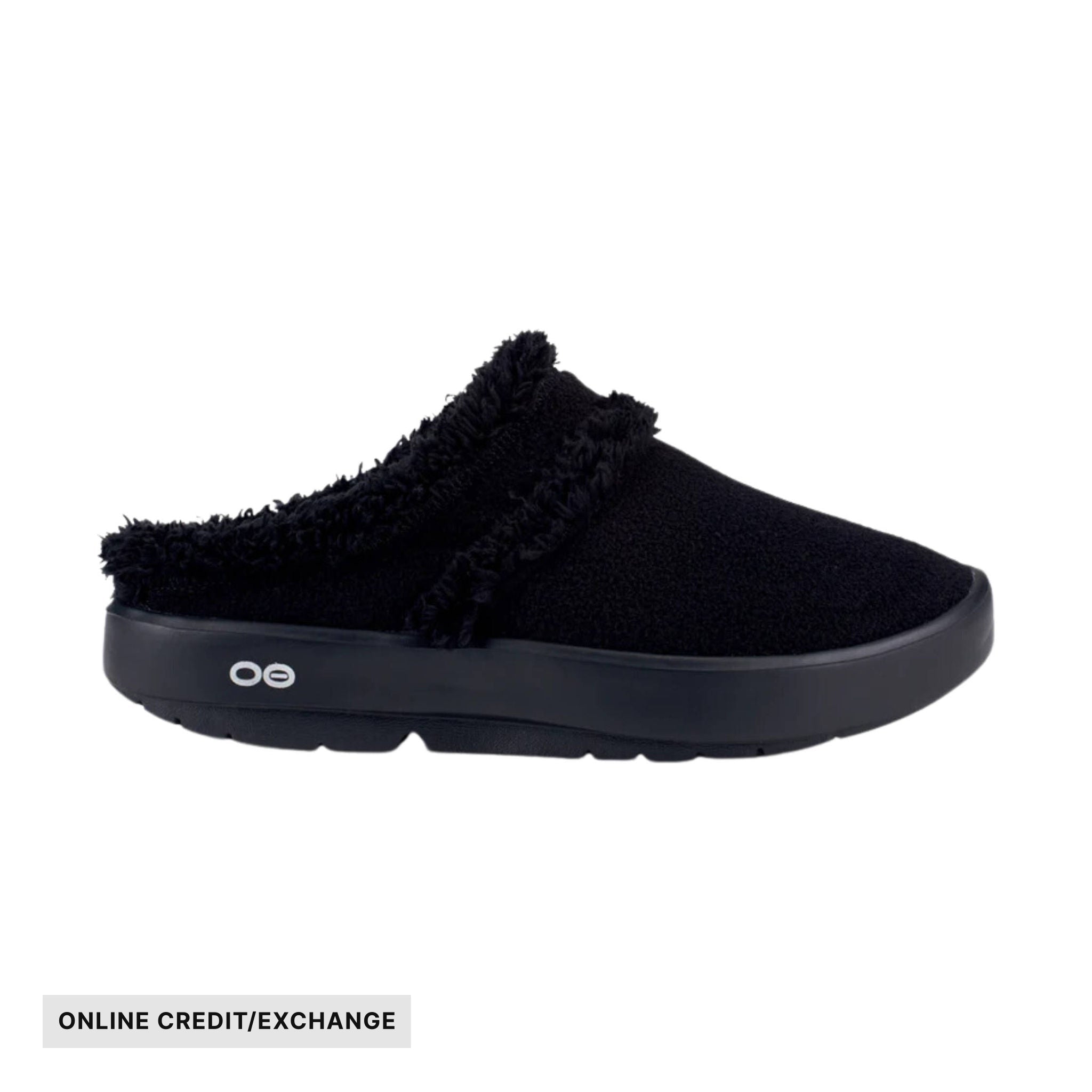 OOfos OOcoozie Mule Shoes - Black