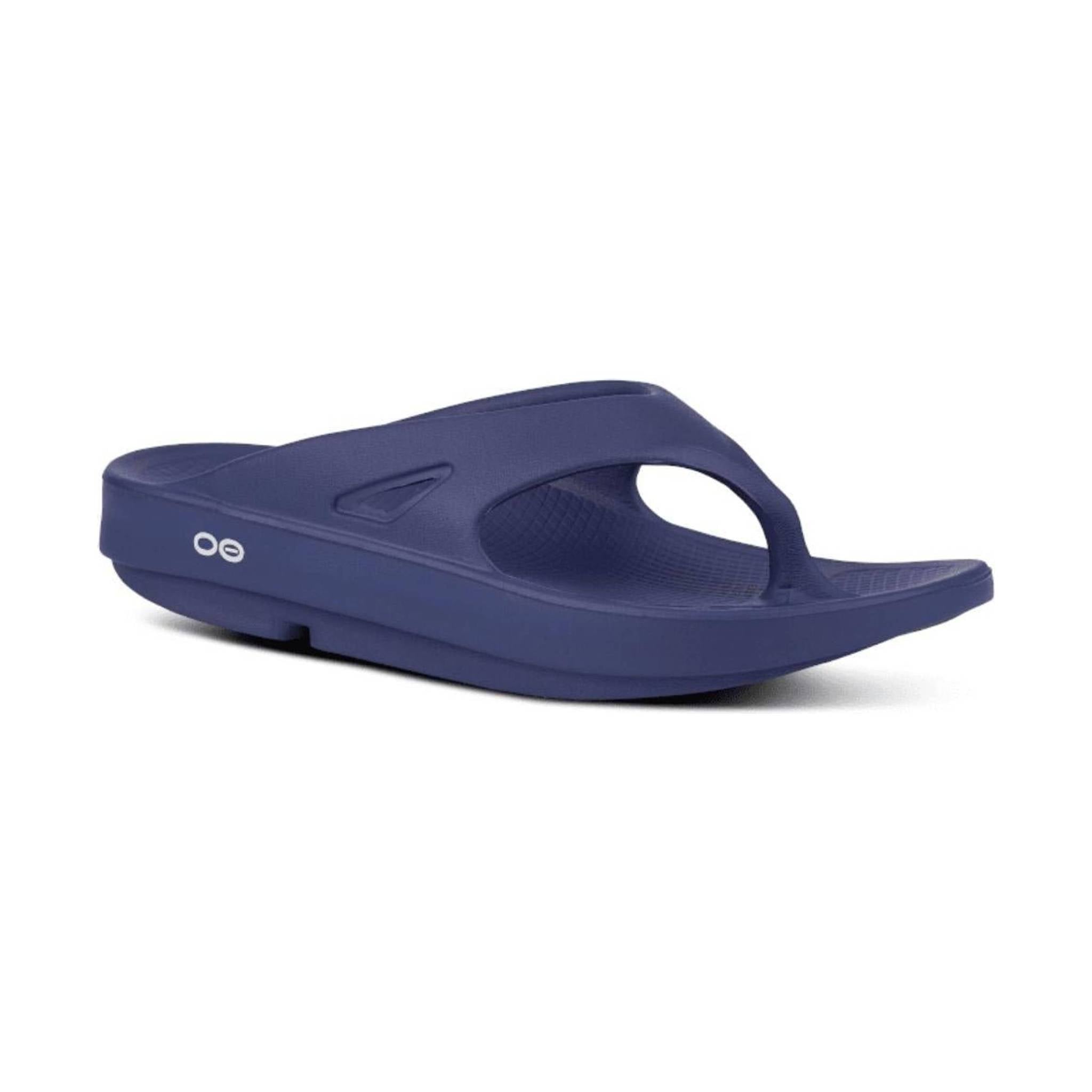 OOfos OOriginal Flip Flop - Navy by Lenny's Shoe & Apparel