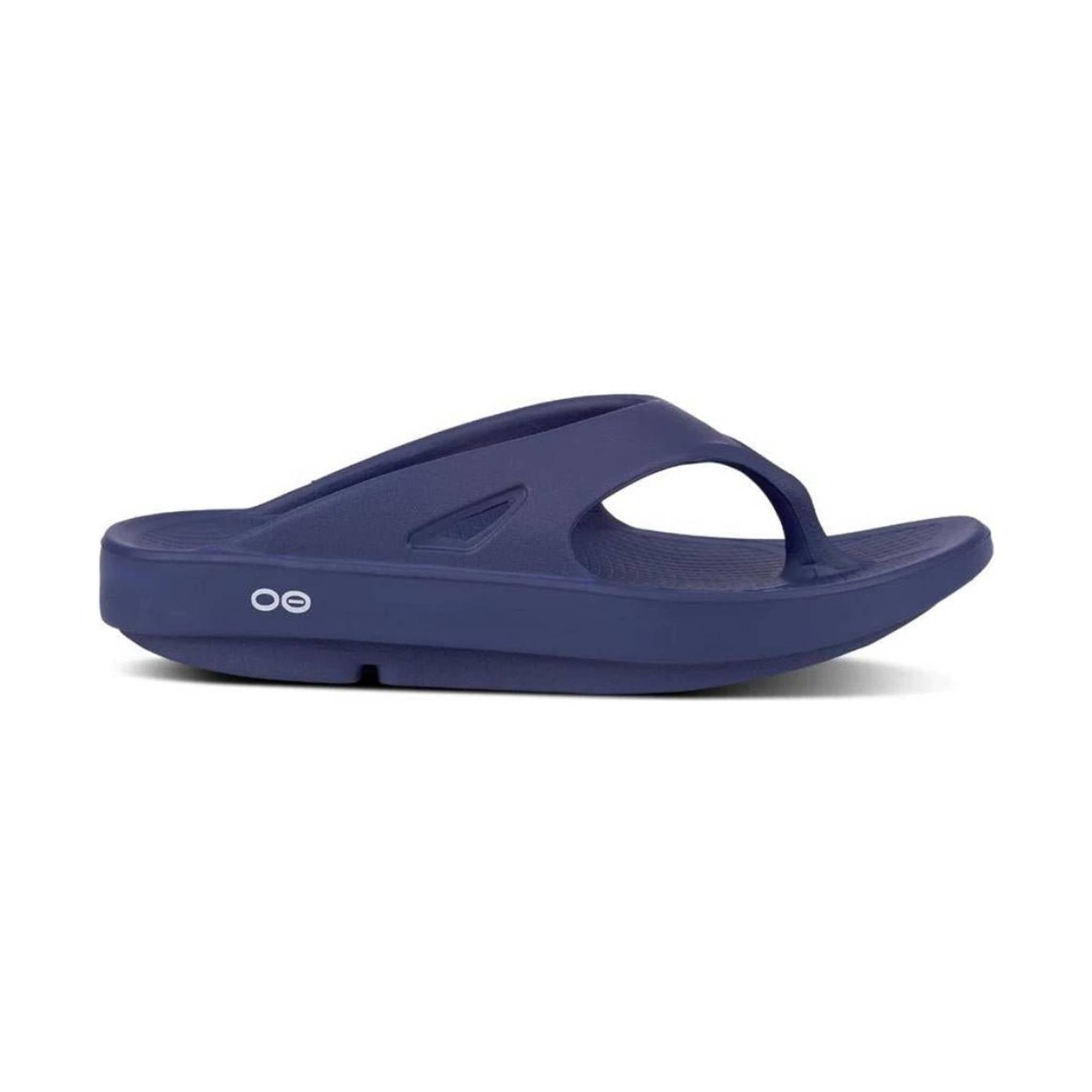 OOfos OOriginal Flip Flop - Navy by Lenny's Shoe & Apparel