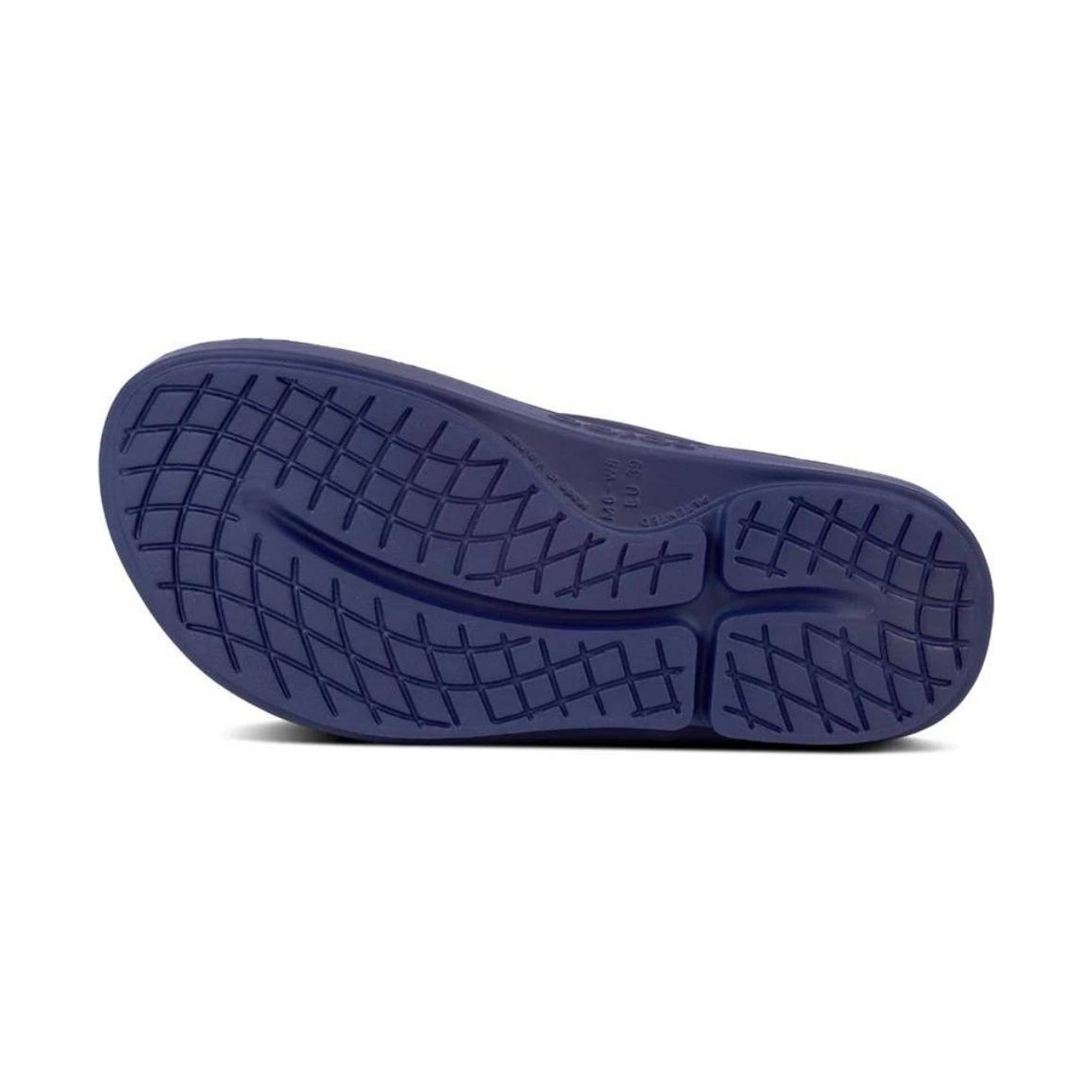 OOfos OOriginal Flip Flop - Navy by Lenny's Shoe & Apparel