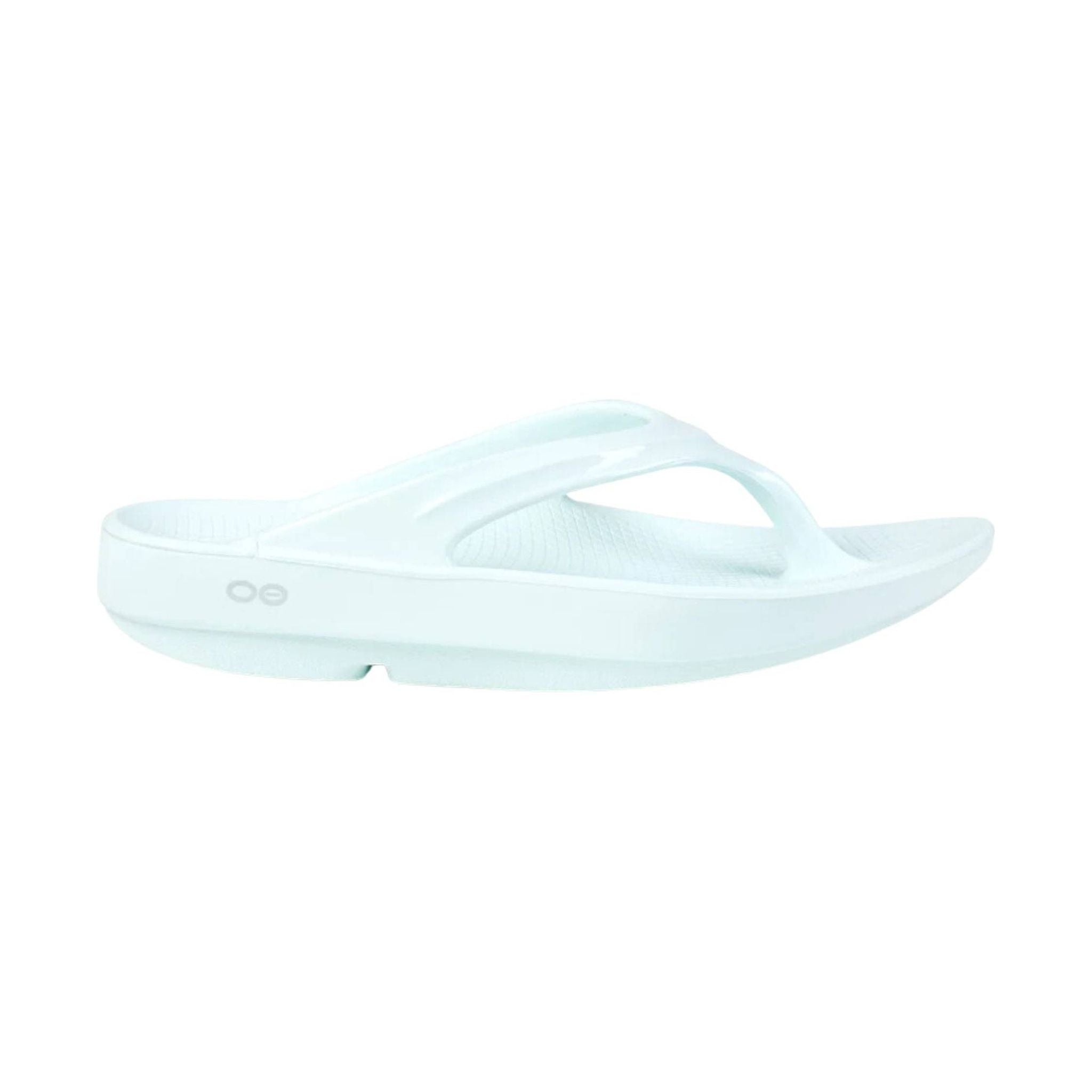 OOfos Women's OOlala Luxe Sandal - Frost by Lenny's Shoe & Apparel
