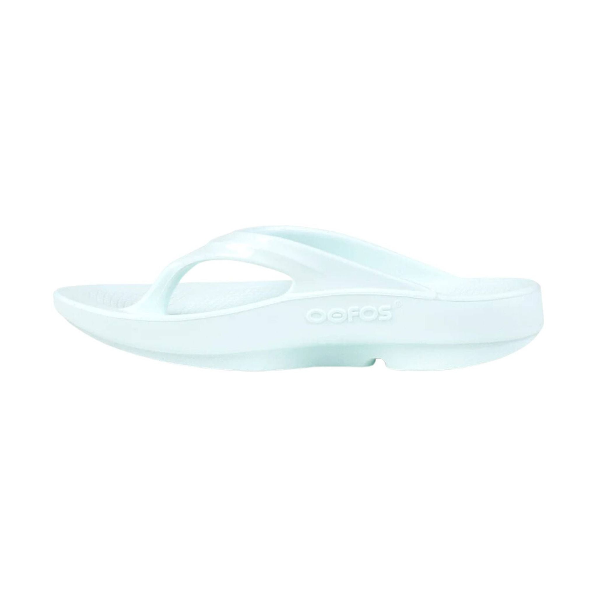 OOfos Women's OOlala Luxe Sandal - Frost by Lenny's Shoe & Apparel