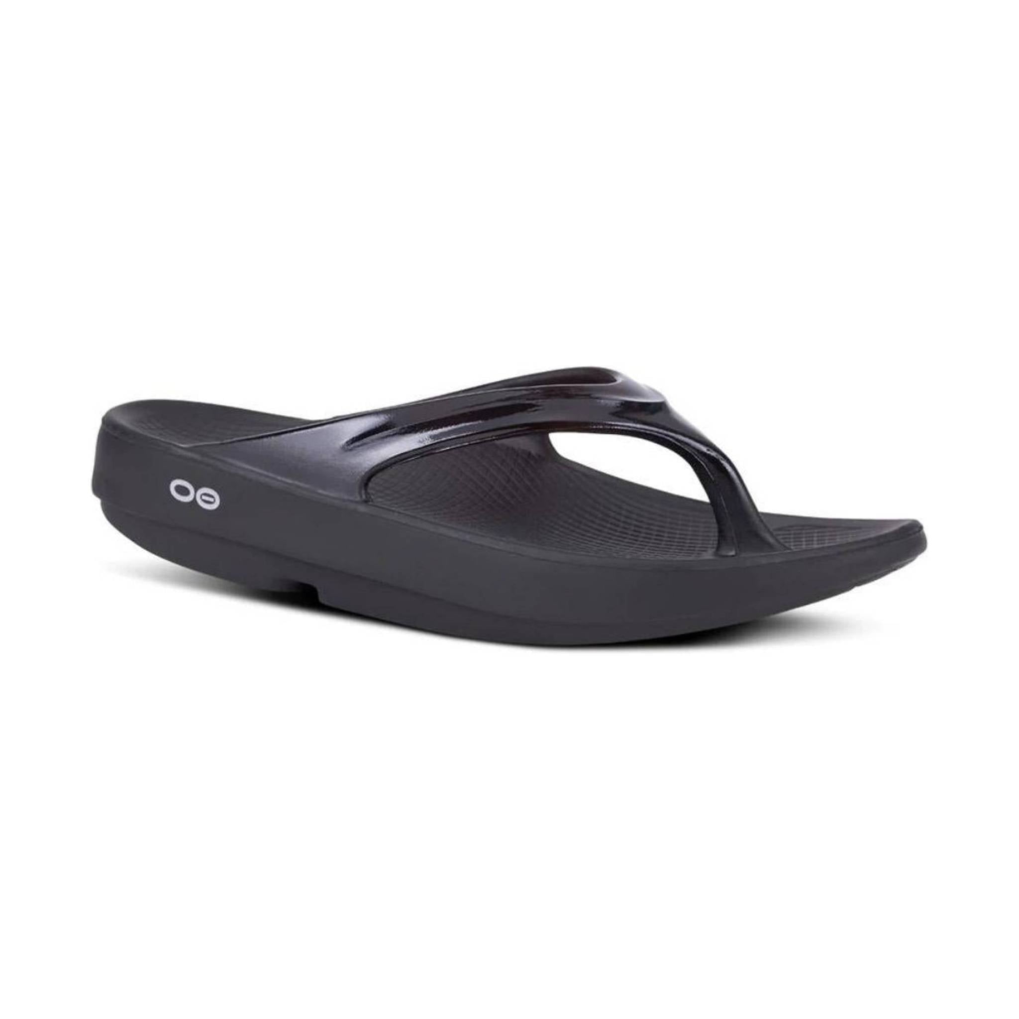 OOfos Women's OOlala Sandals - Black by Lenny's Shoe & Apparel