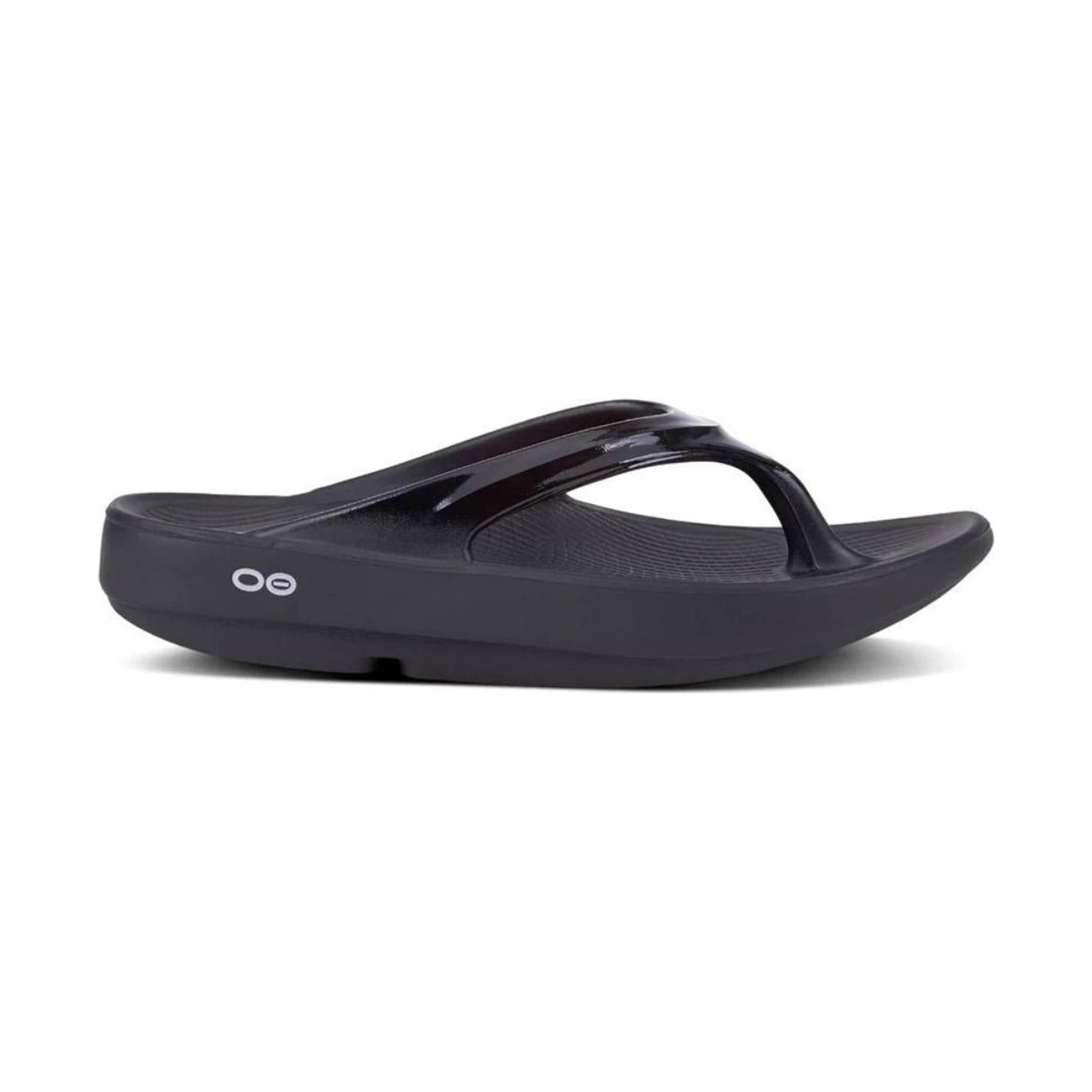 OOfos Women's OOlala Sandals - Black by Lenny's Shoe & Apparel