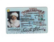 Santa Claus' Driver's License