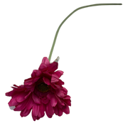 24 inch Faux Pink Gerber Daisy
