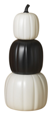 Modern Stacked Pumpkins