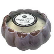 Small Petal Bowl  Soy Candle - Lavender and Lemongrass