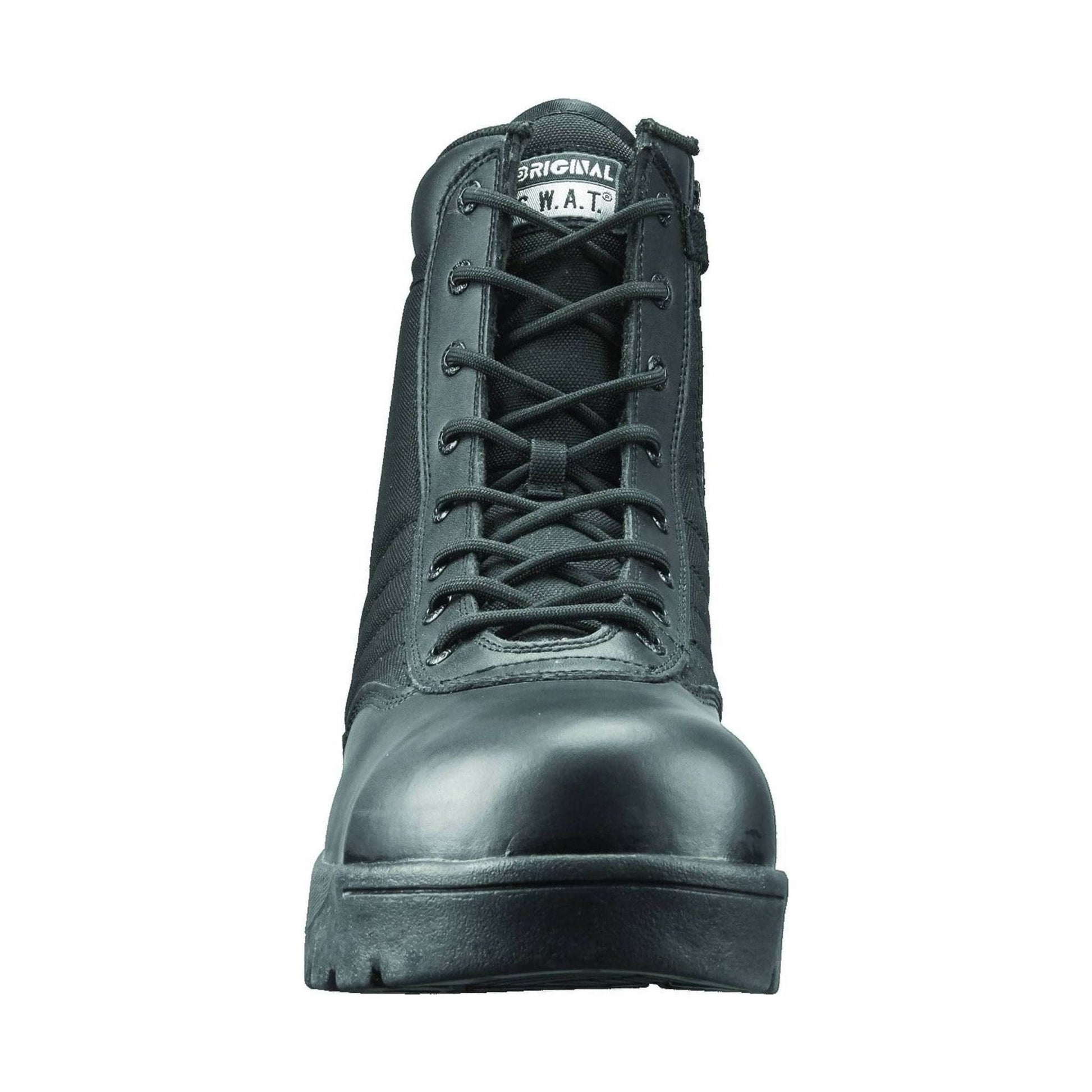 Original Footwear Men's Classic 9 Inch Side Zip Safety Plus Non Metallic Toe Work Boots - Black by Lenny's Shoe & Apparel