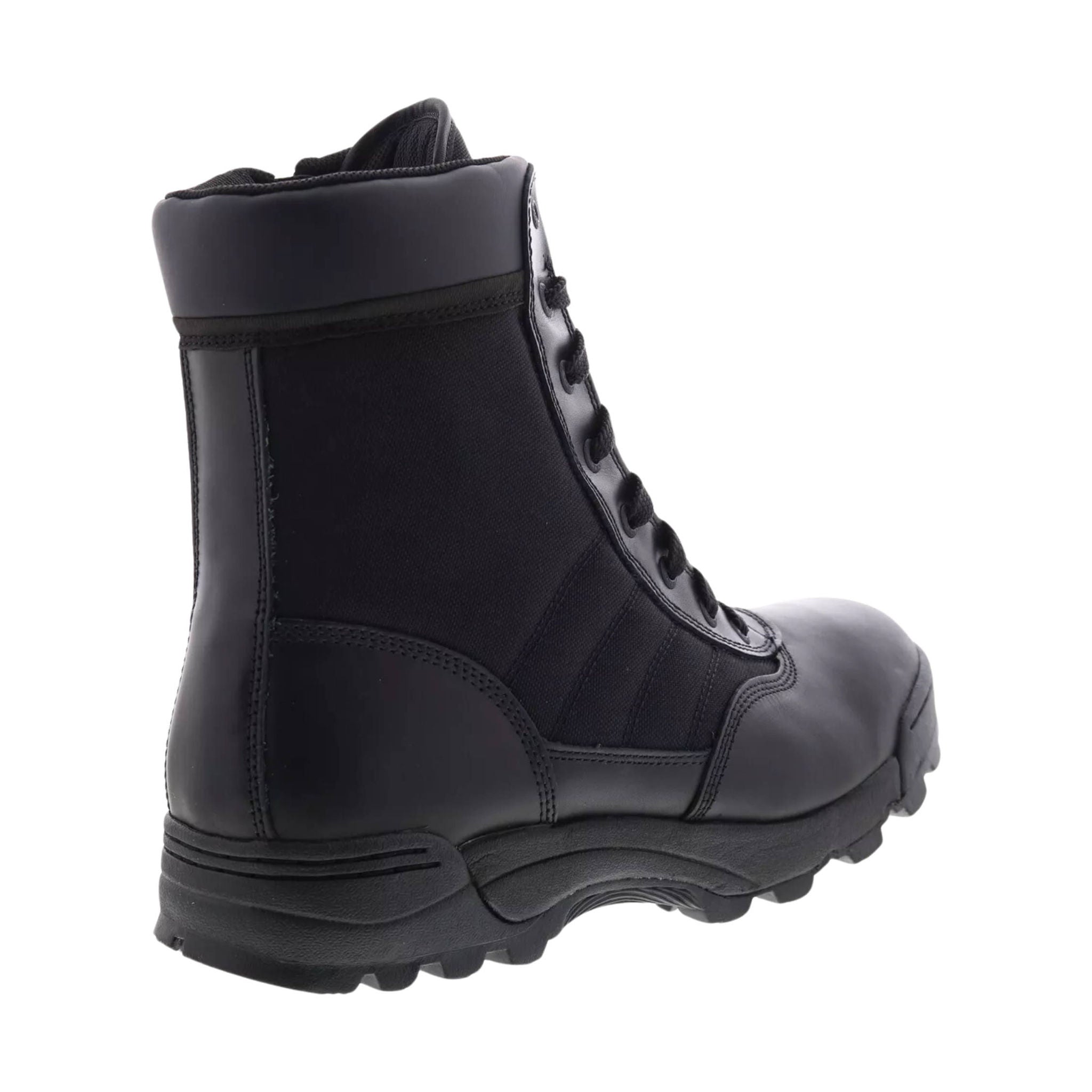 Original Footwear Men's S.W.A.T Classic 9 Inch Side Zip EN Tactical Work Boots - Black by Lenny's Shoe & Apparel